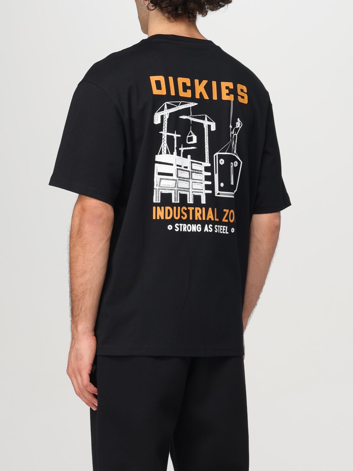 DICKIES 티셔츠: 티셔츠 남성 Dickies, 블랙 - Img 3