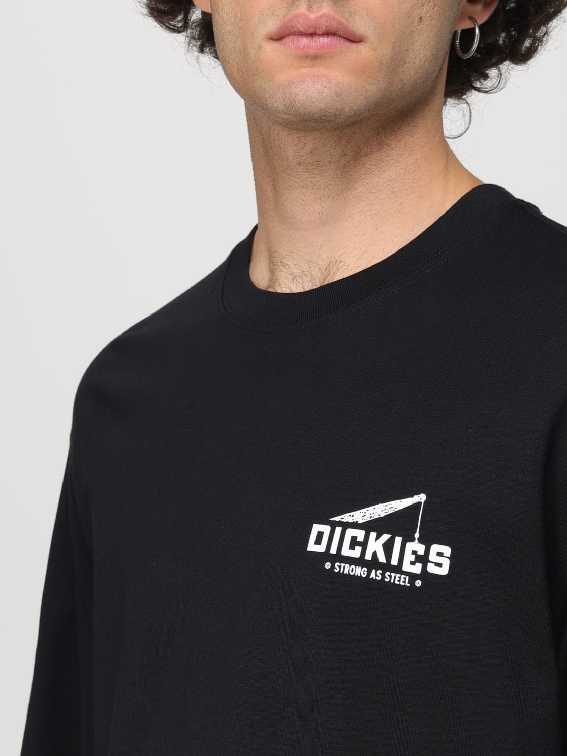 DICKIES 티셔츠: 티셔츠 남성 Dickies, 블랙 - Img 4