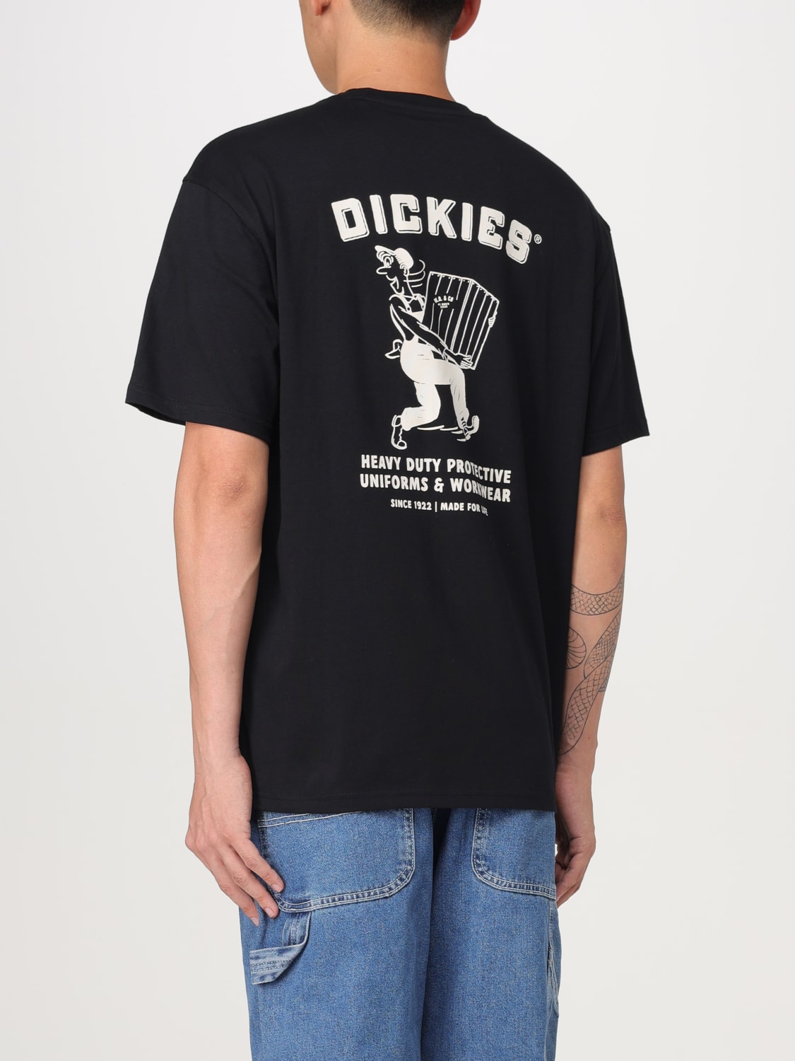 DICKIES T-SHIRT: T-shirt men Dickies, Black - Img 2