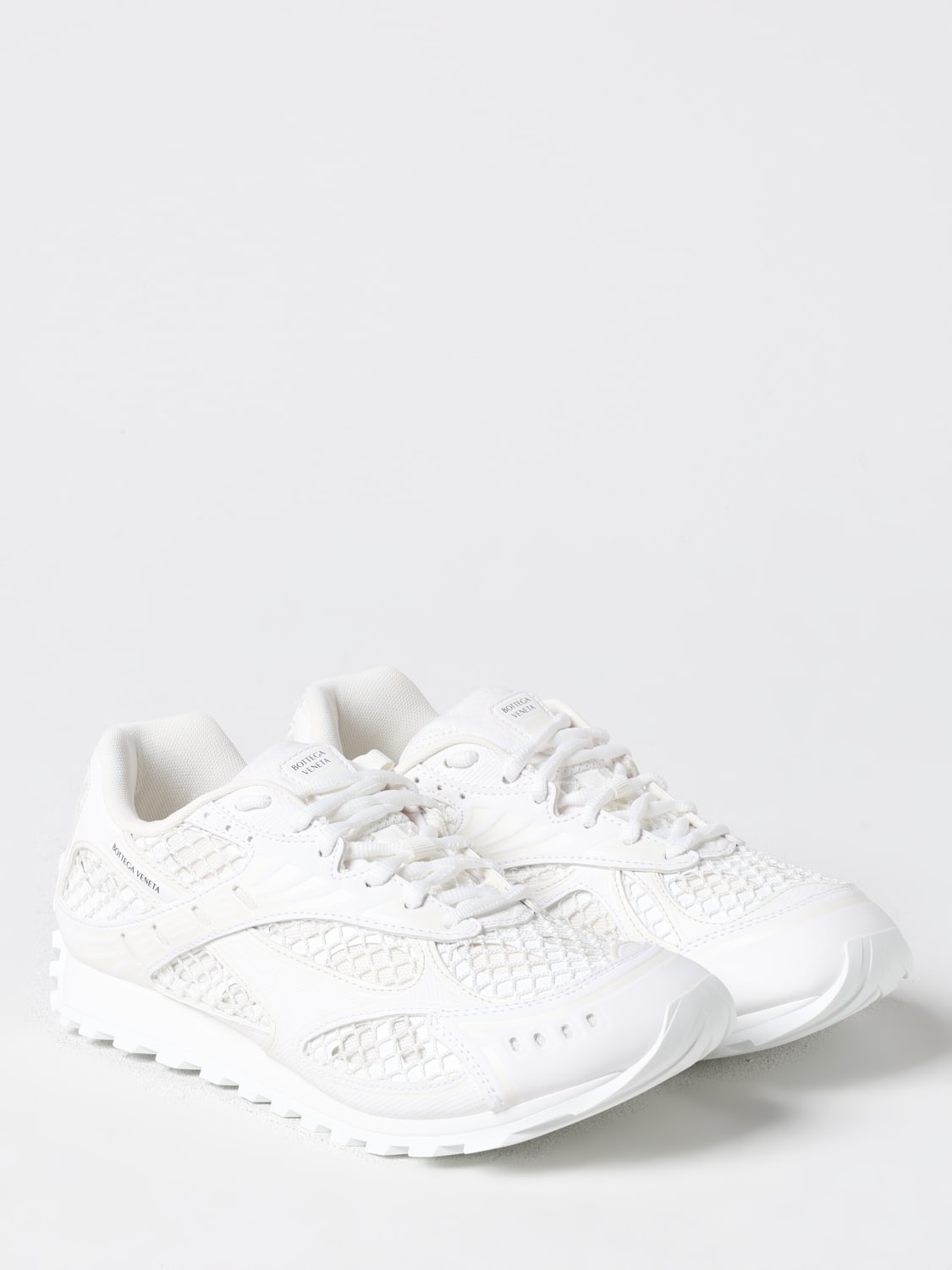 BOTTEGA VENETA BASKETS: Baskets femme Bottega Veneta, Blanc - Img 2