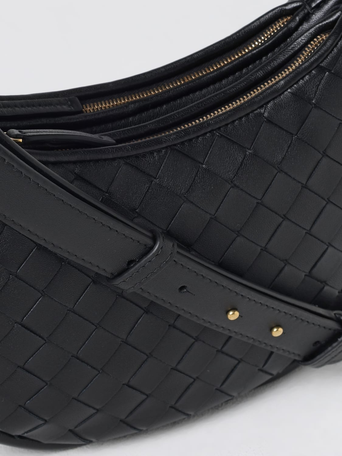 BOTTEGA VENETA SHOULDER BAG: Shoulder bag woman Bottega Veneta, Black - Img 4