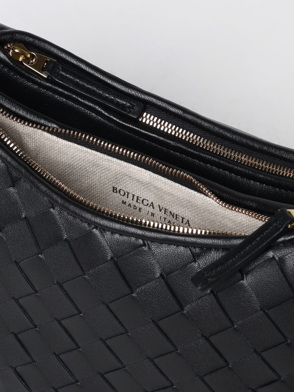 BOTTEGA VENETA SHOULDER BAG: Shoulder bag woman Bottega Veneta, Black - Img 5