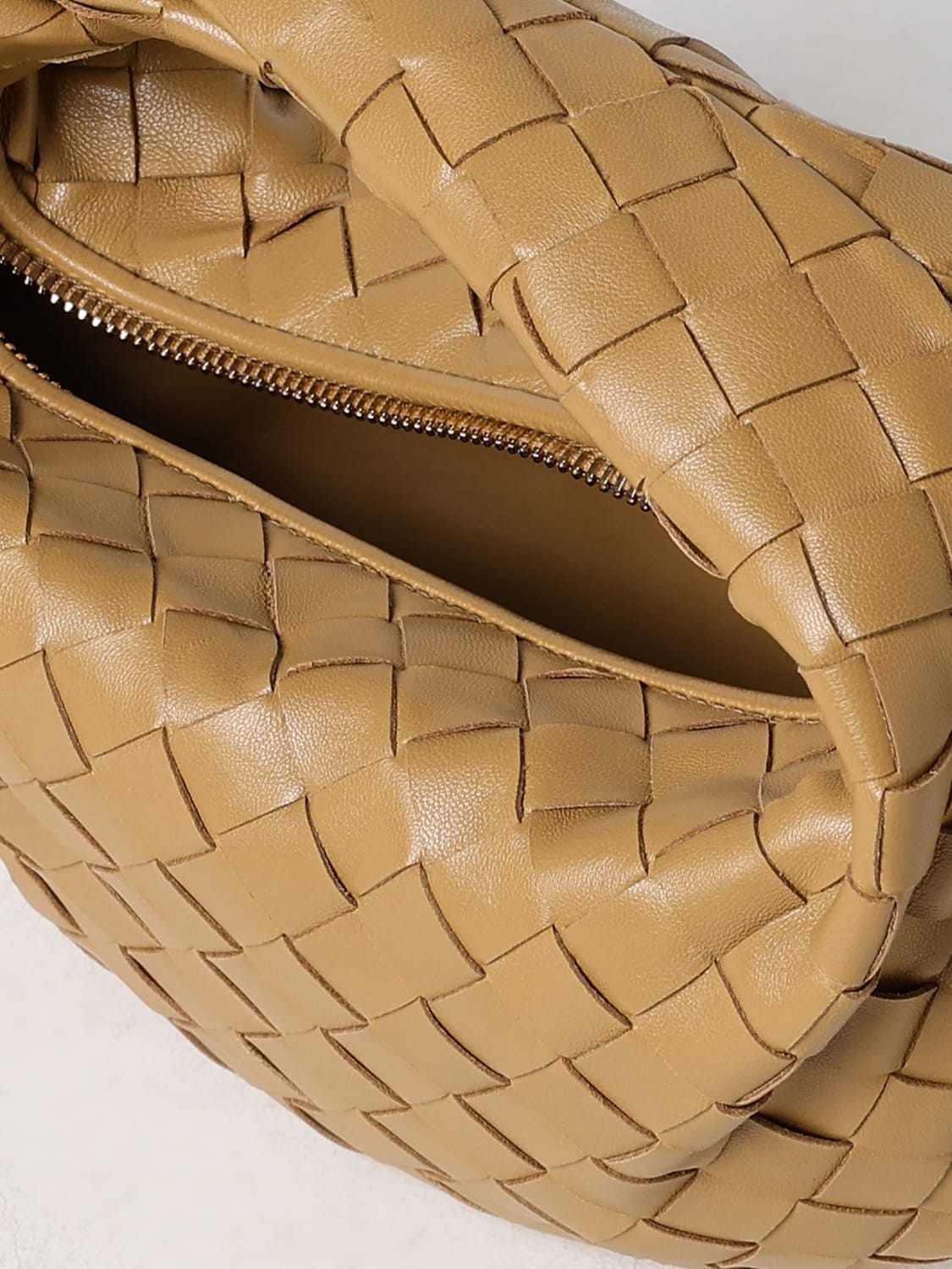 BOTTEGA VENETA MINI BAG: Shoulder bag woman Bottega Veneta, Camel - Img 5