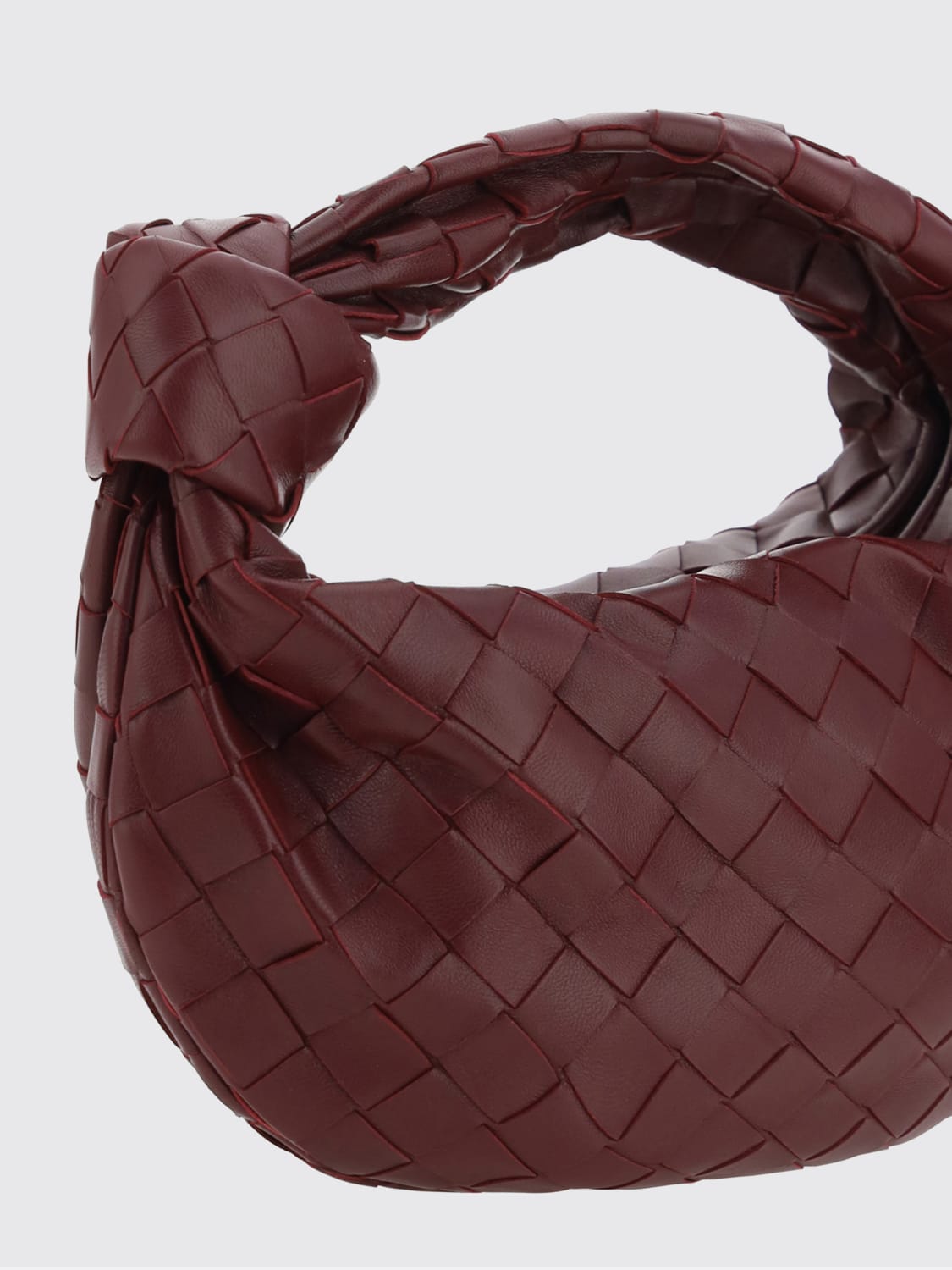 BOTTEGA VENETA MINI SAC: Sac porté épaule femme Bottega Veneta, Vin - Img 3