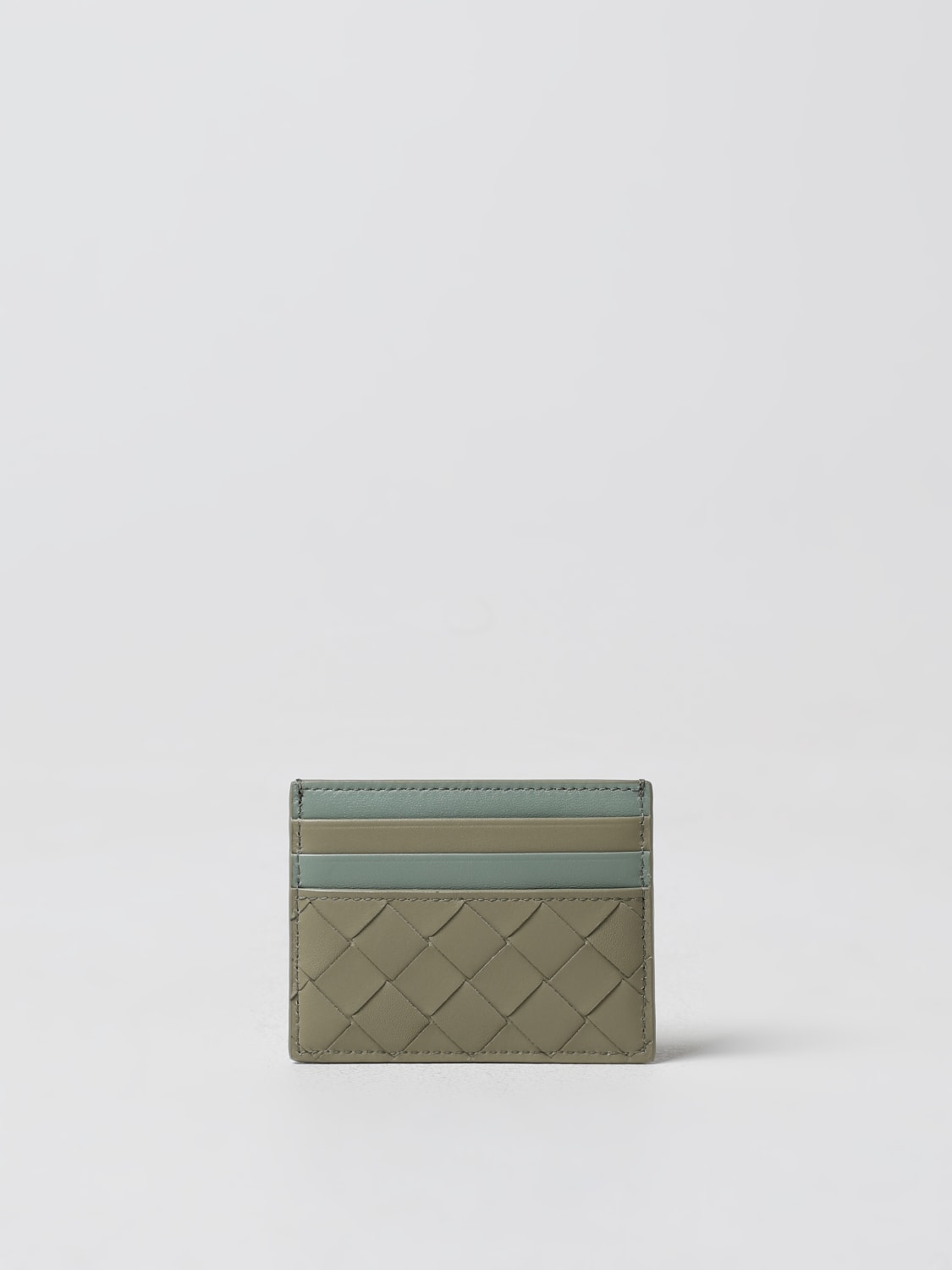 BOTTEGA VENETA WALLET: Wallet woman Bottega Veneta, Green - Img 1