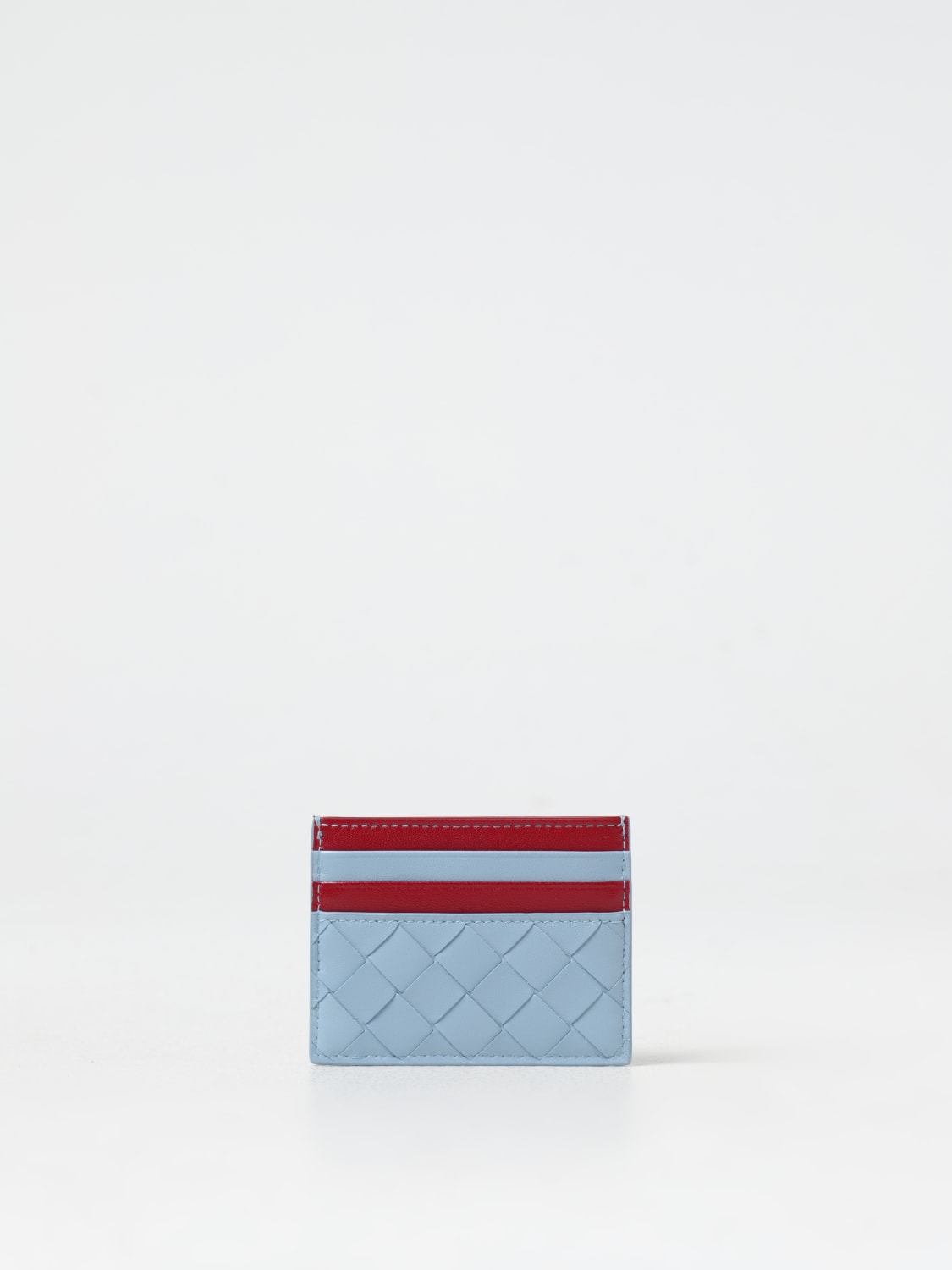 BOTTEGA VENETA WALLET: Wallet woman Bottega Veneta, Sky Blue - Img 2