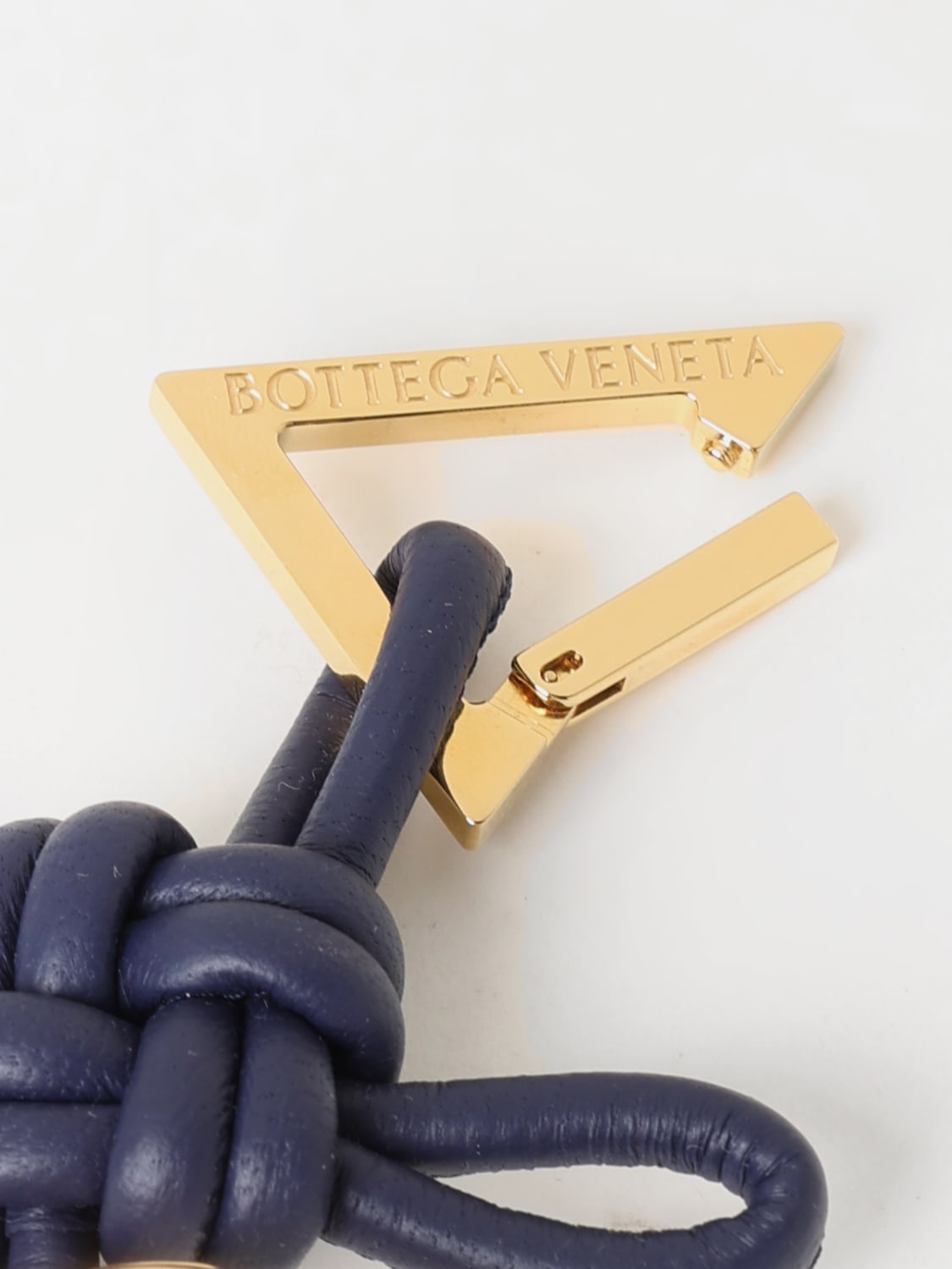 BOTTEGA VENETA KEY CHAIN: Key chain woman Bottega Veneta, Blue - Img 2