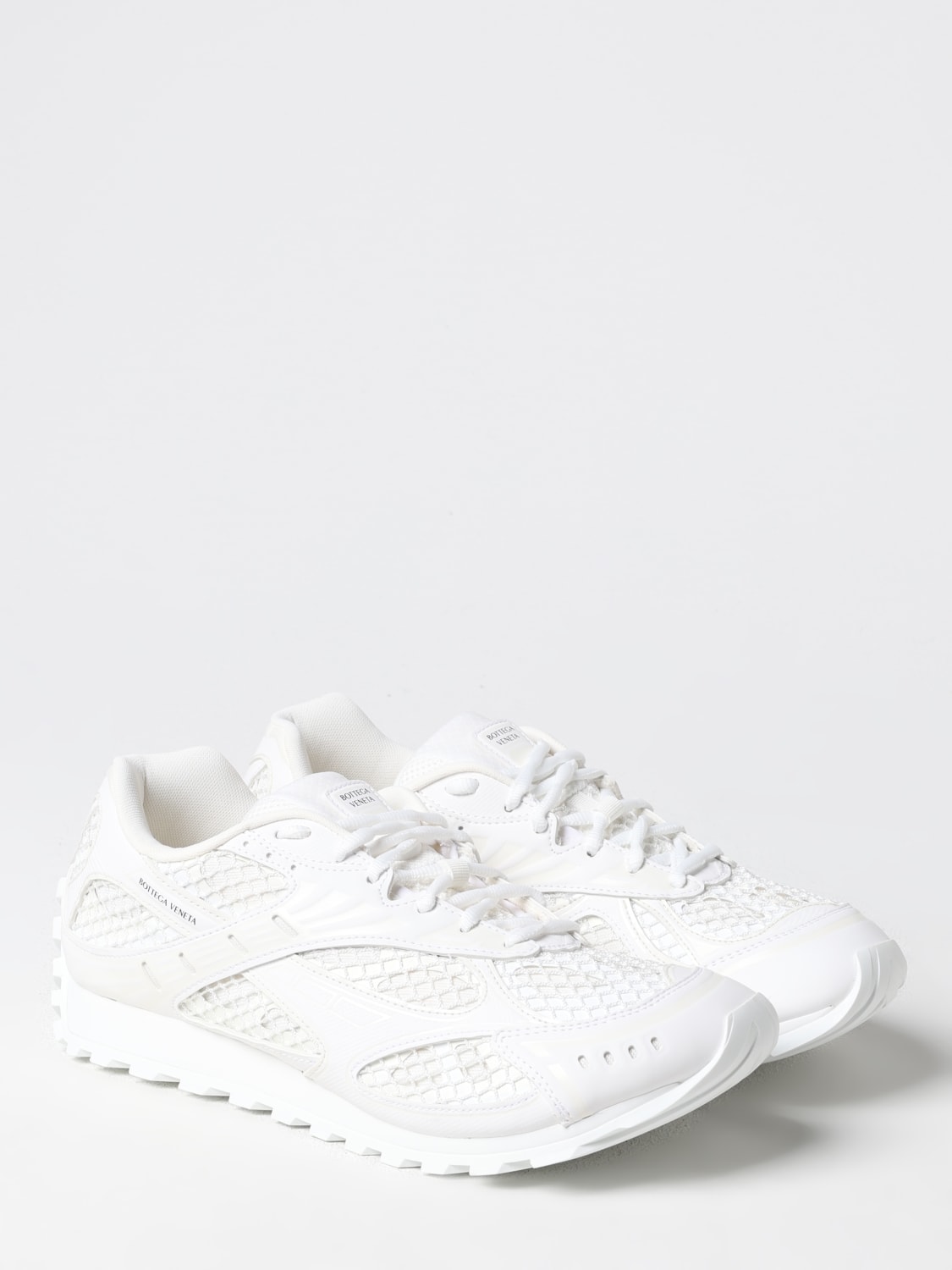 BOTTEGA VENETA BASKETS: Baskets homme Bottega Veneta, Blanc - Img 2