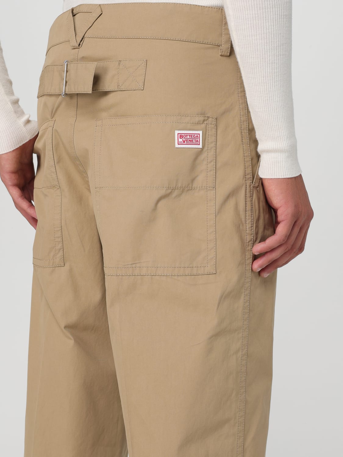 BOTTEGA VENETA パンツ: パンツ メンズ Bottega Veneta, サンド - Img 5