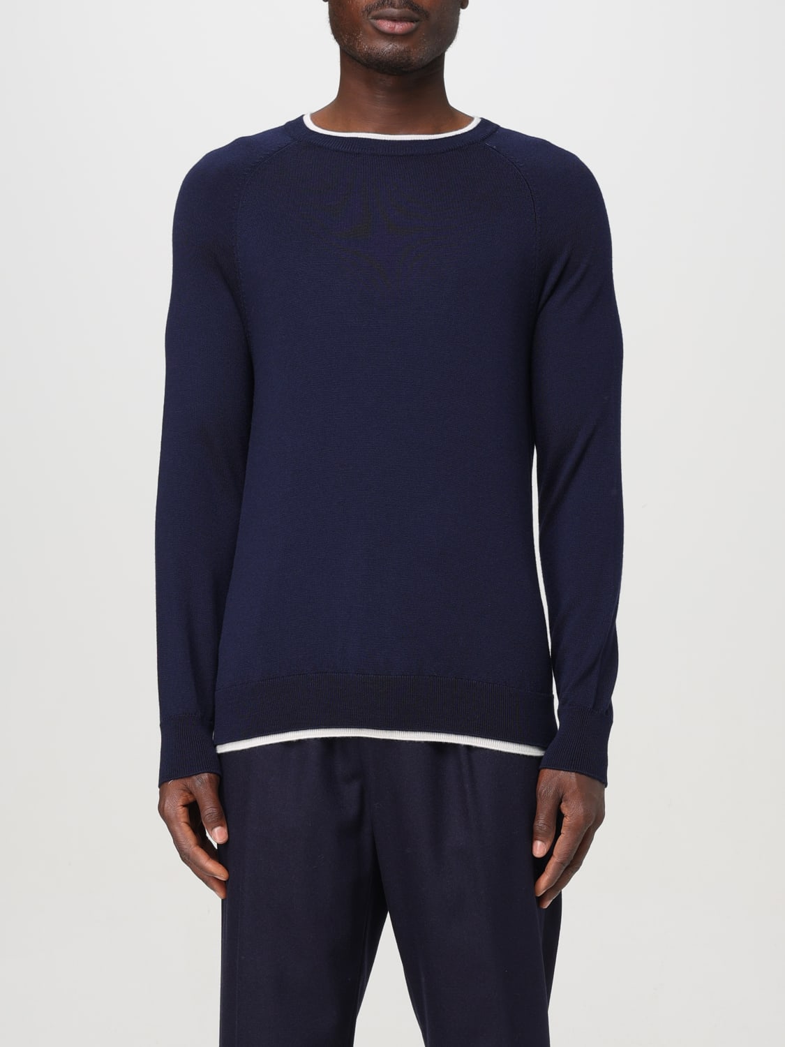 ELEVENTY SWEATER: Sweater men Eleventy, Blue - Img 1