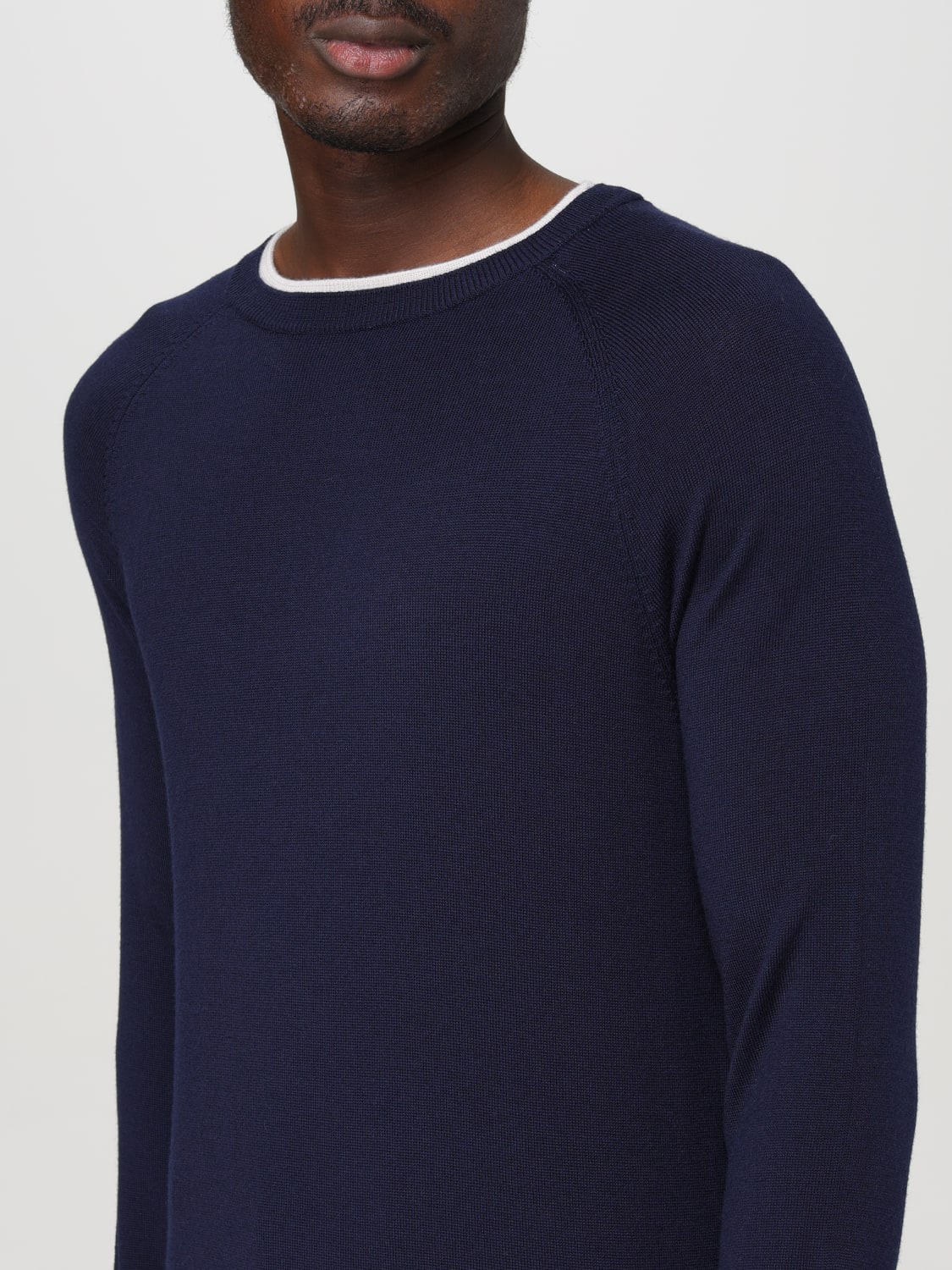 ELEVENTY SWEATER: Sweater men Eleventy, Blue - Img 3