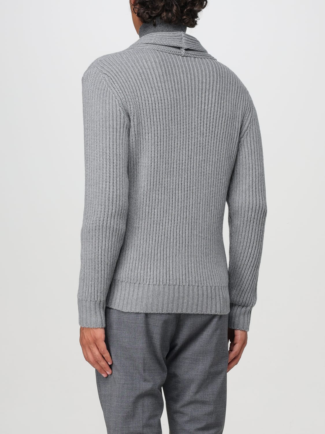 ELEVENTY CARDIGAN: Sweater men Eleventy, Grey - Img 2