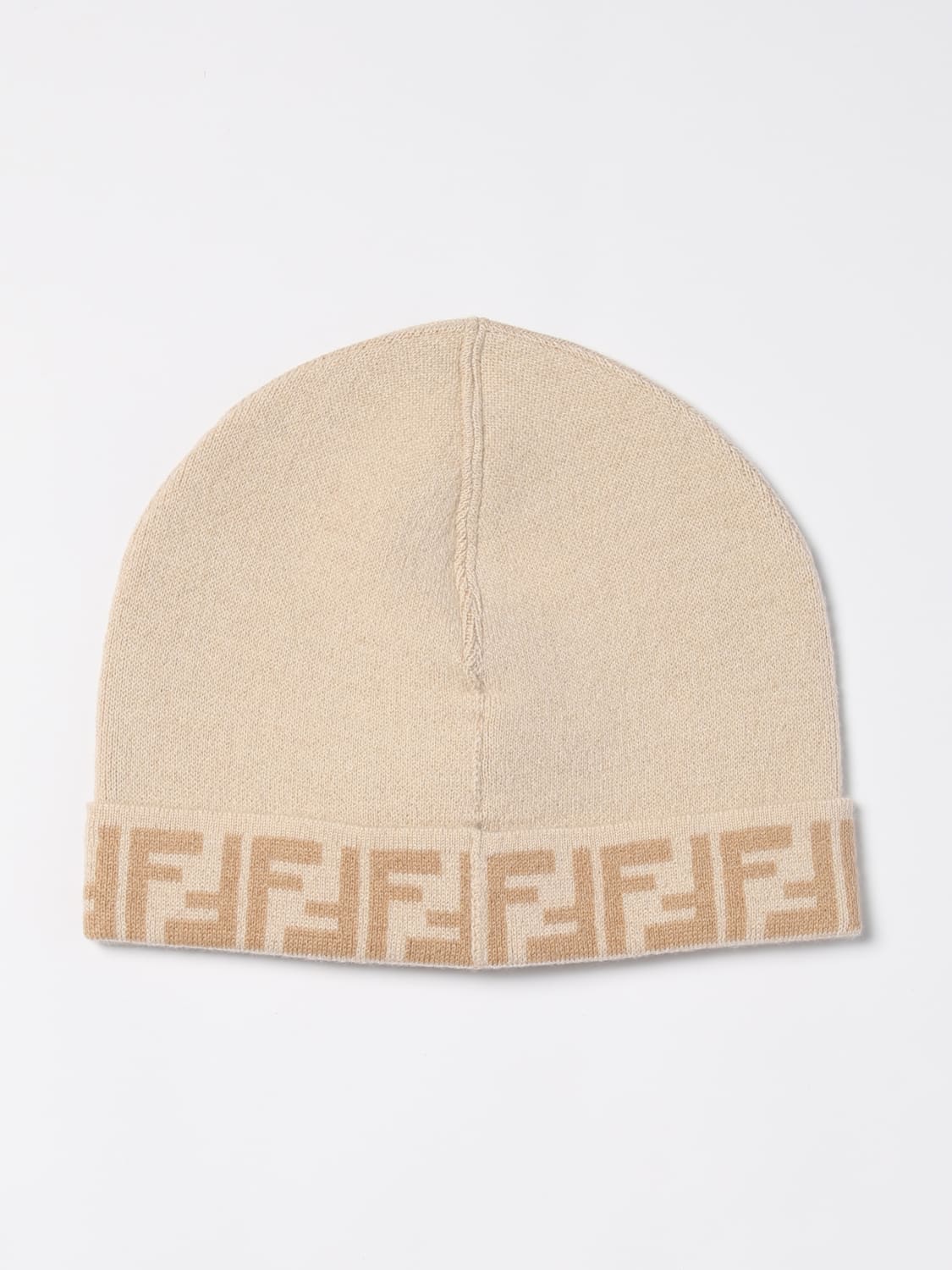 FENDI HAT: Hat kids Fendi Kids, Beige - Img 2