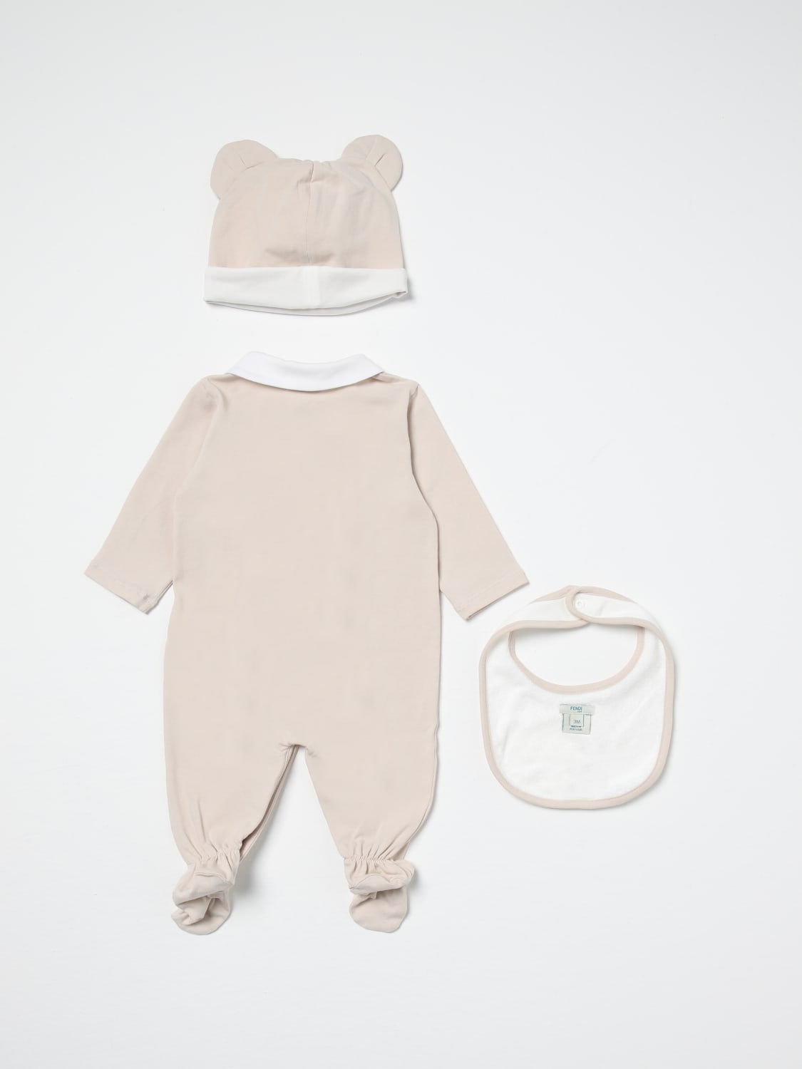 FENDI PACK: Jumpsuit kids Fendi Kids, Beige - Img 2