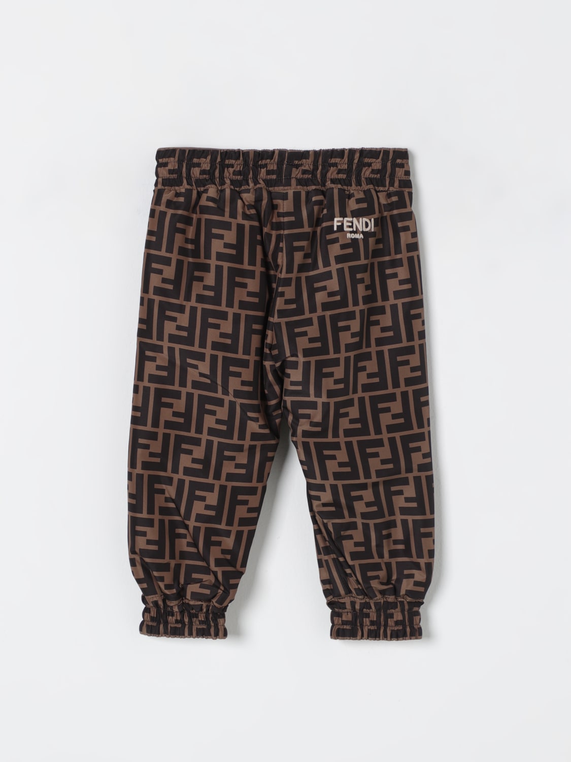 FENDI PANTS: Pants kids Fendi Kids, Beige - Img 2