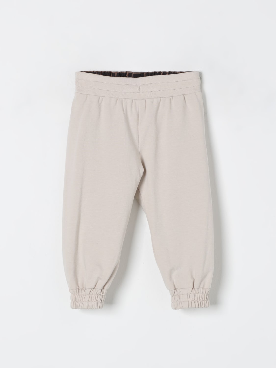 FENDI PANTS: Pants kids Fendi Kids, Beige - Img 3