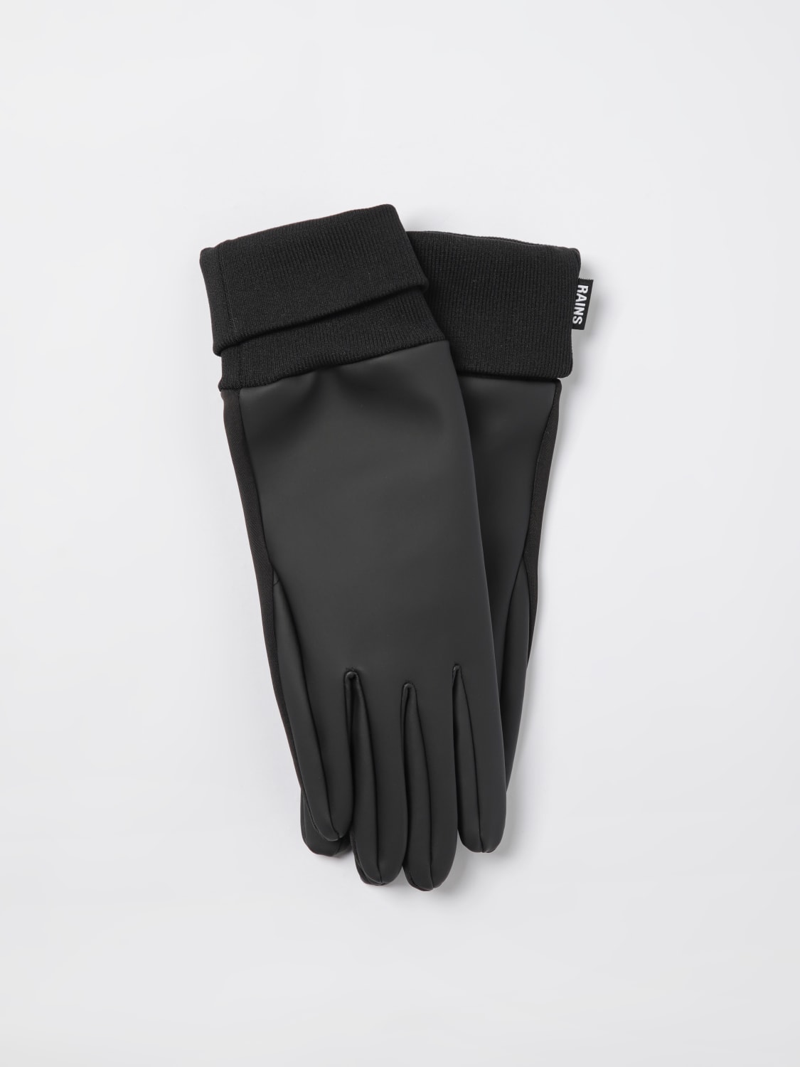 RAINS GLOVES: Gloves men Rains, Black - Img 1
