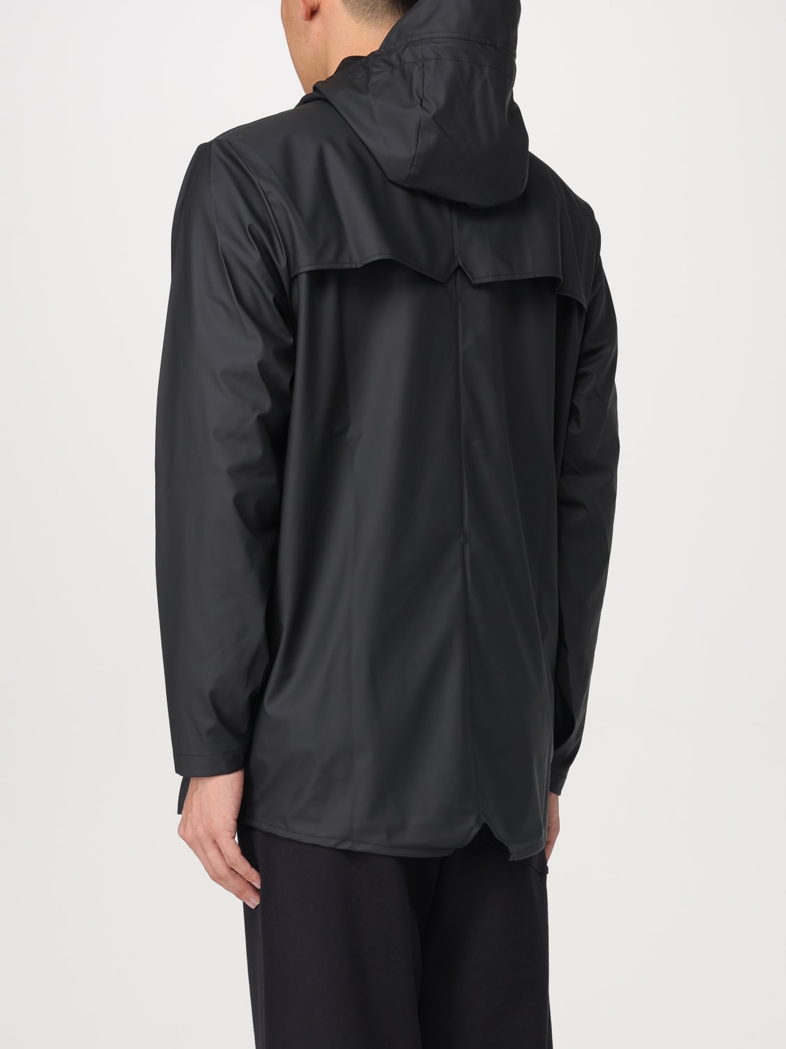 RAINS JACKET: Jacket men Rains, Black - Img 2