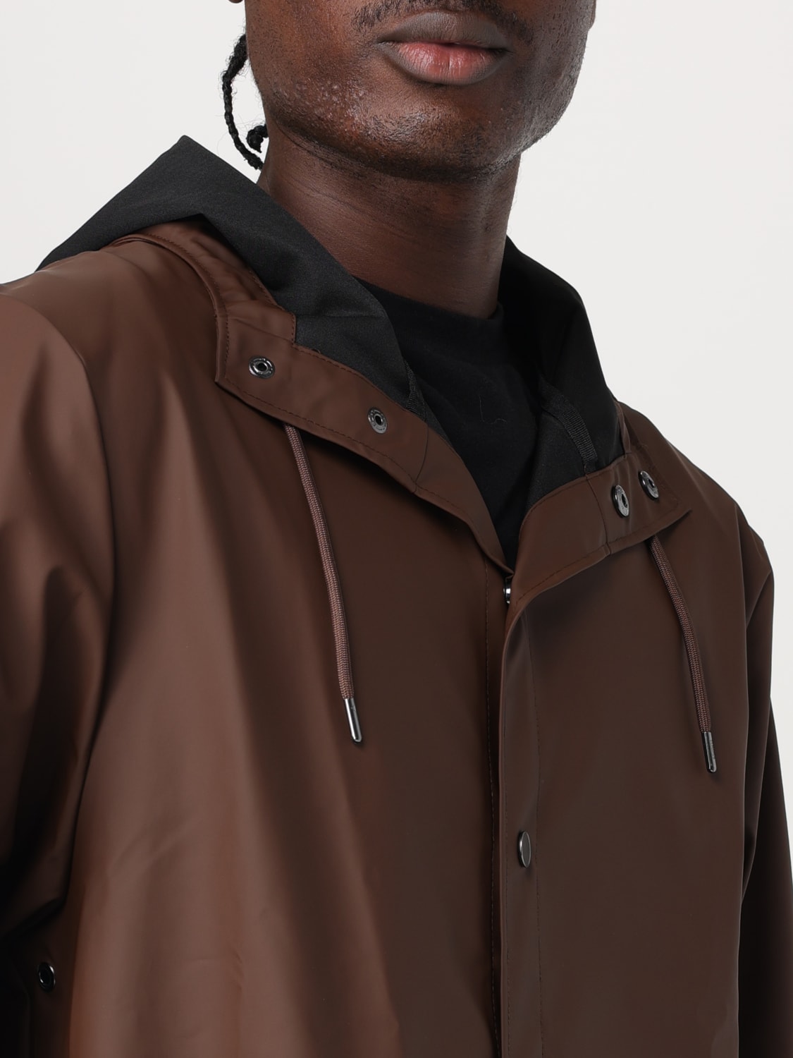 RAINS JACKET: Jacket men Rains, Brown - Img 4