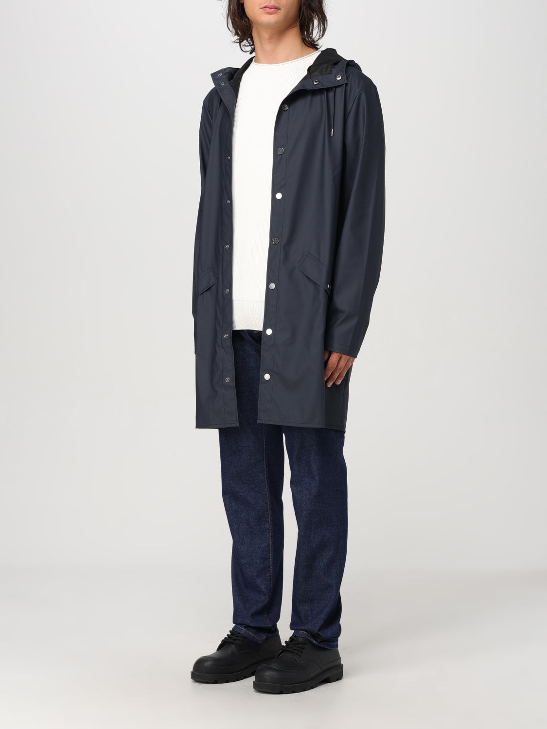 RAINS JACKET: Jacket men Rains, Navy - Img 3