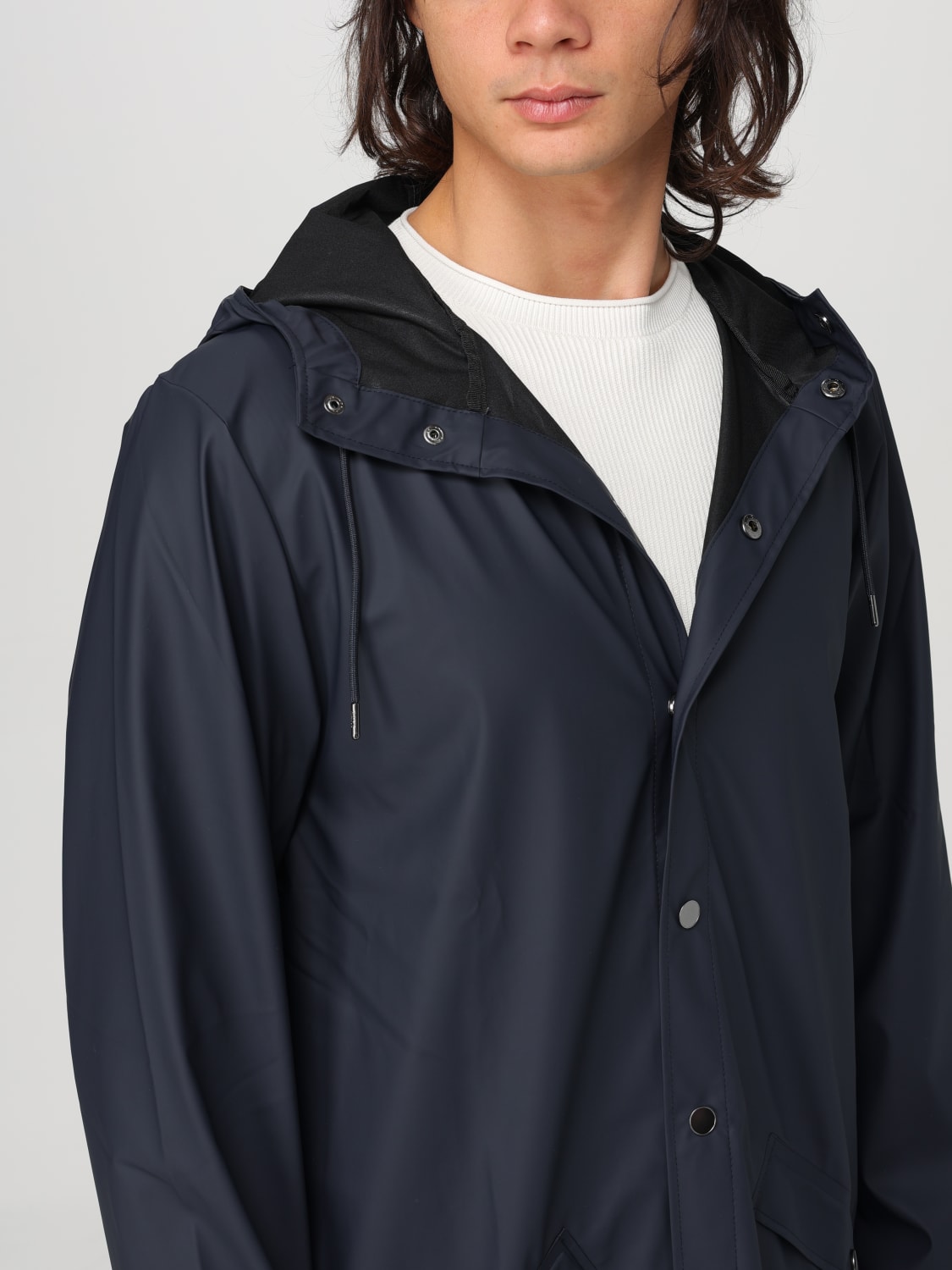 RAINS JACKET: Jacket men Rains, Navy - Img 4