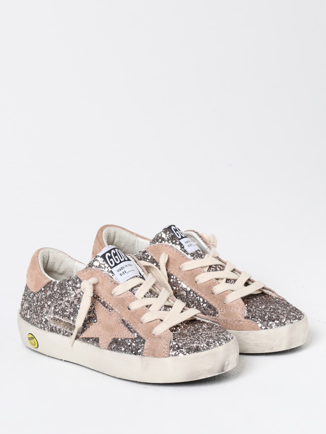 GOLDEN GOOSE 아 스니커즈: 아 스니커즈 남아 Golden Goose, 실버 - Img 2