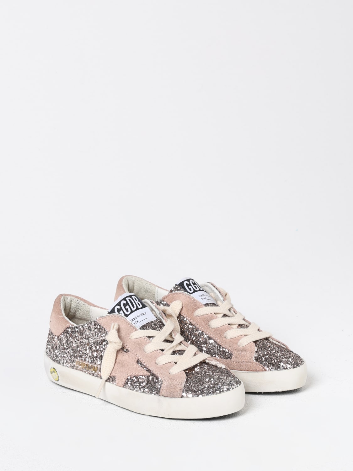 GOLDEN GOOSE 아 스니커즈: 아 스니커즈 남아 Golden Goose, 실버 - Img 2