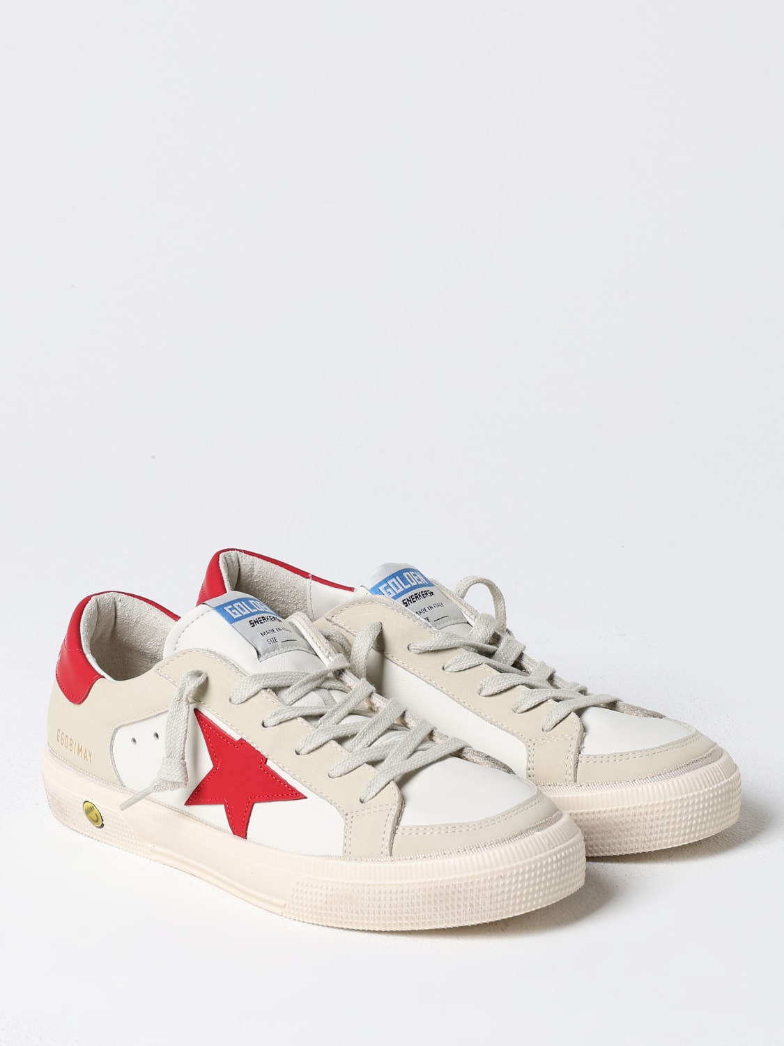 GOLDEN GOOSE 아 스니커즈: 아 스니커즈 남아 Golden Goose, 화이트 - Img 2