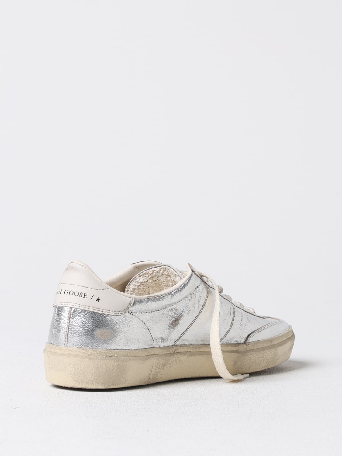 GOLDEN GOOSE SNEAKERS: Sneakers woman Golden Goose, Silver - Img 3