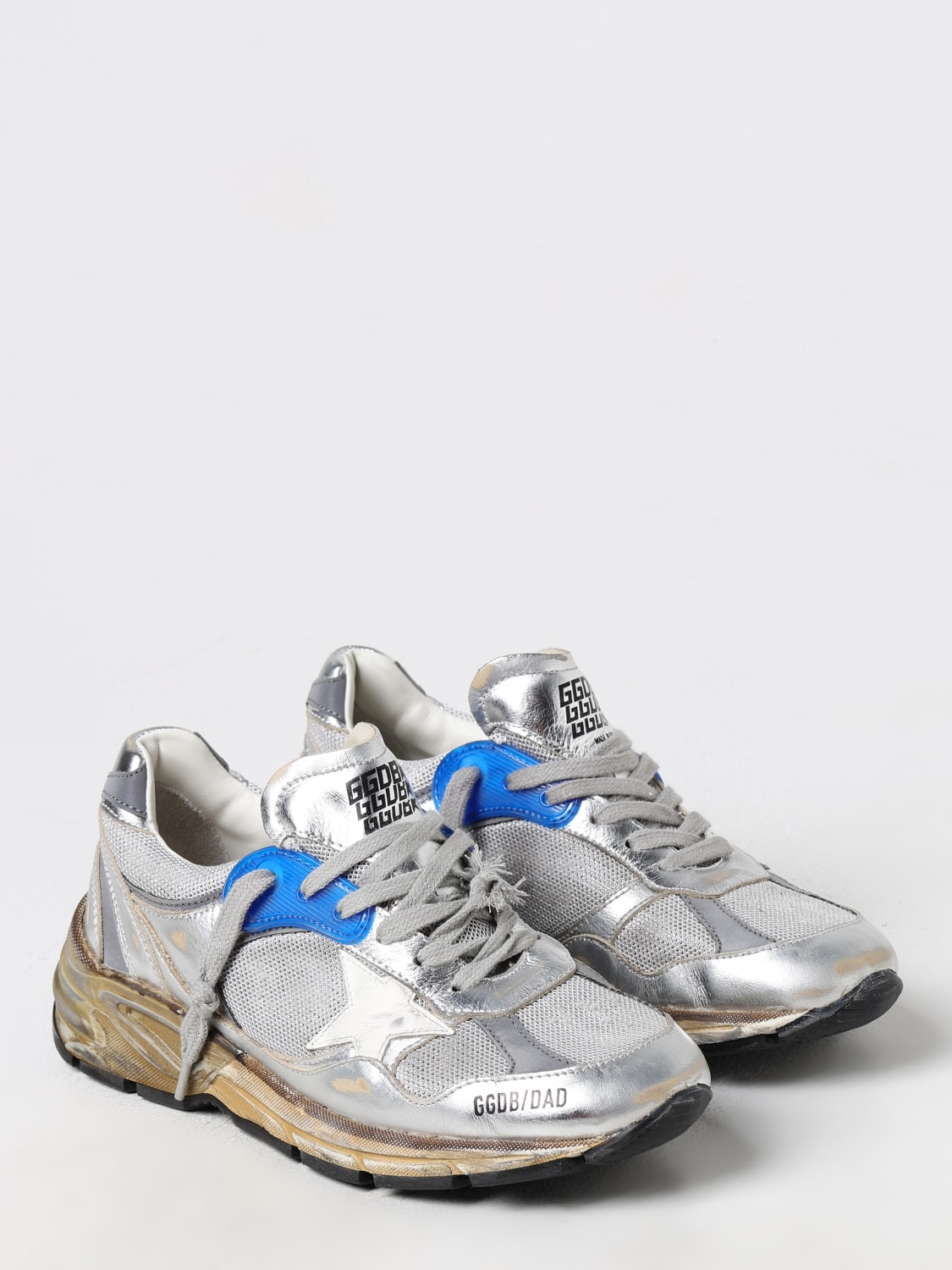 GOLDEN GOOSE SNEAKERS: Sneakers woman Golden Goose, Silver - Img 2