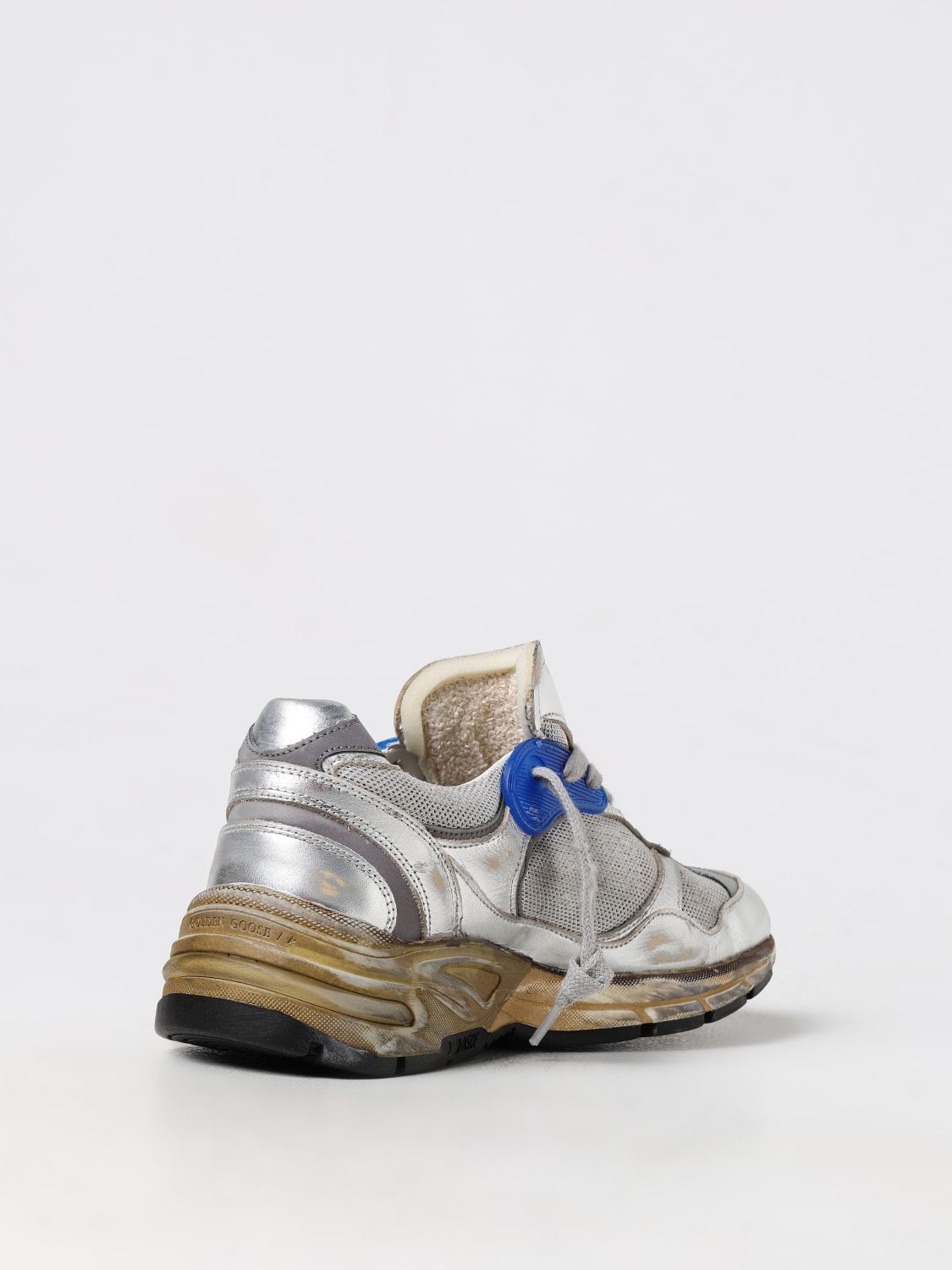 GOLDEN GOOSE SNEAKERS: Sneakers woman Golden Goose, Silver - Img 3