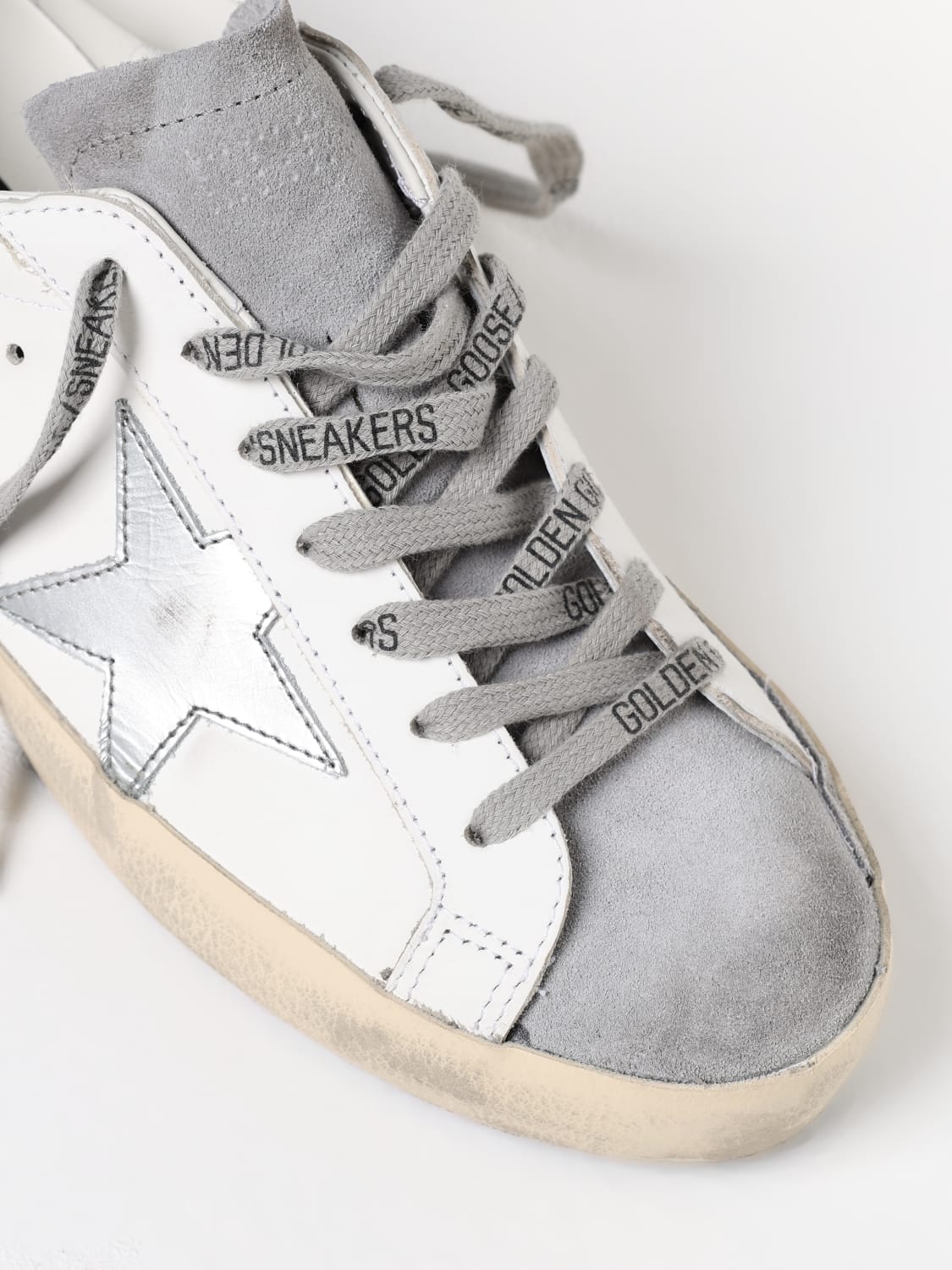 GOLDEN GOOSE SNEAKERS: Sneakers men Golden Goose, White - Img 4