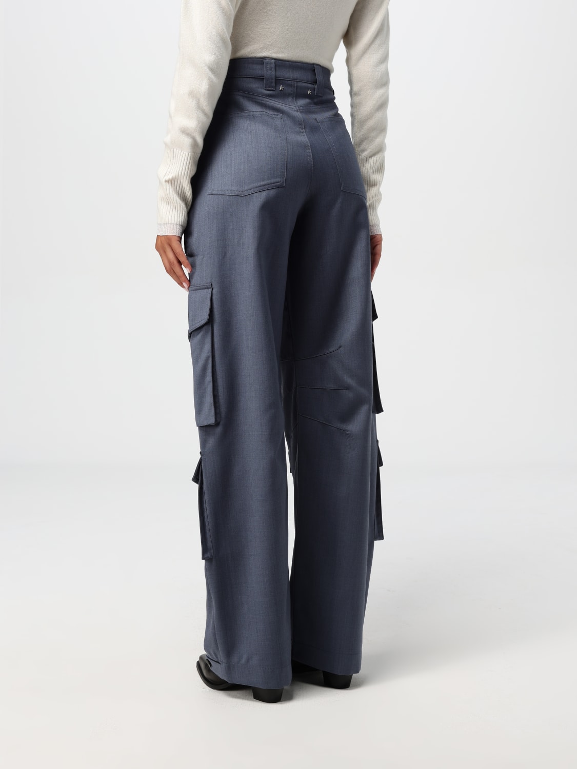 GOLDEN GOOSE PANTALON: Pantalon femme Golden Goose, Poussière - Img 3