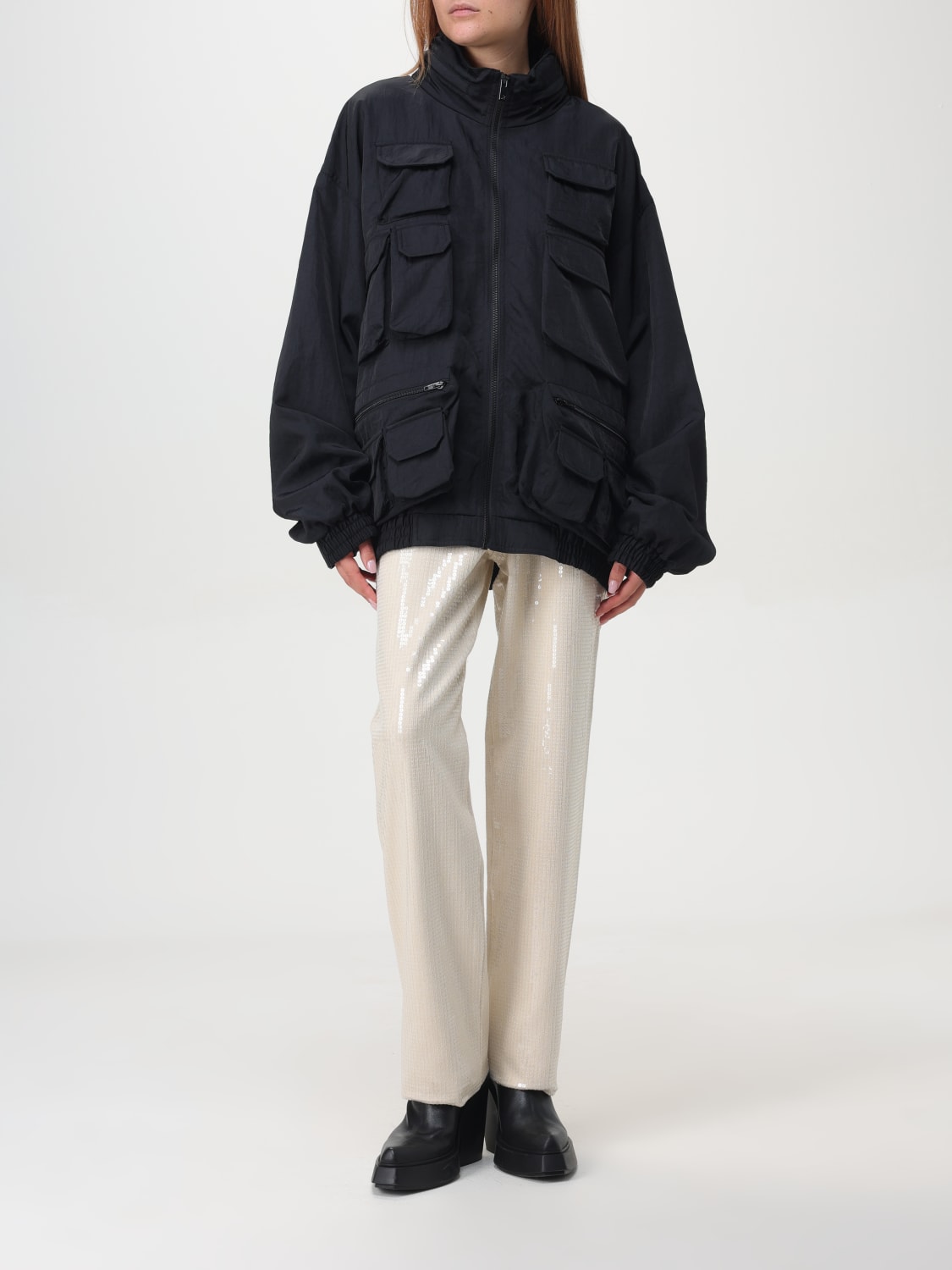 GOLDEN GOOSE JACKET: Jacket woman Golden Goose, Black - Img 2