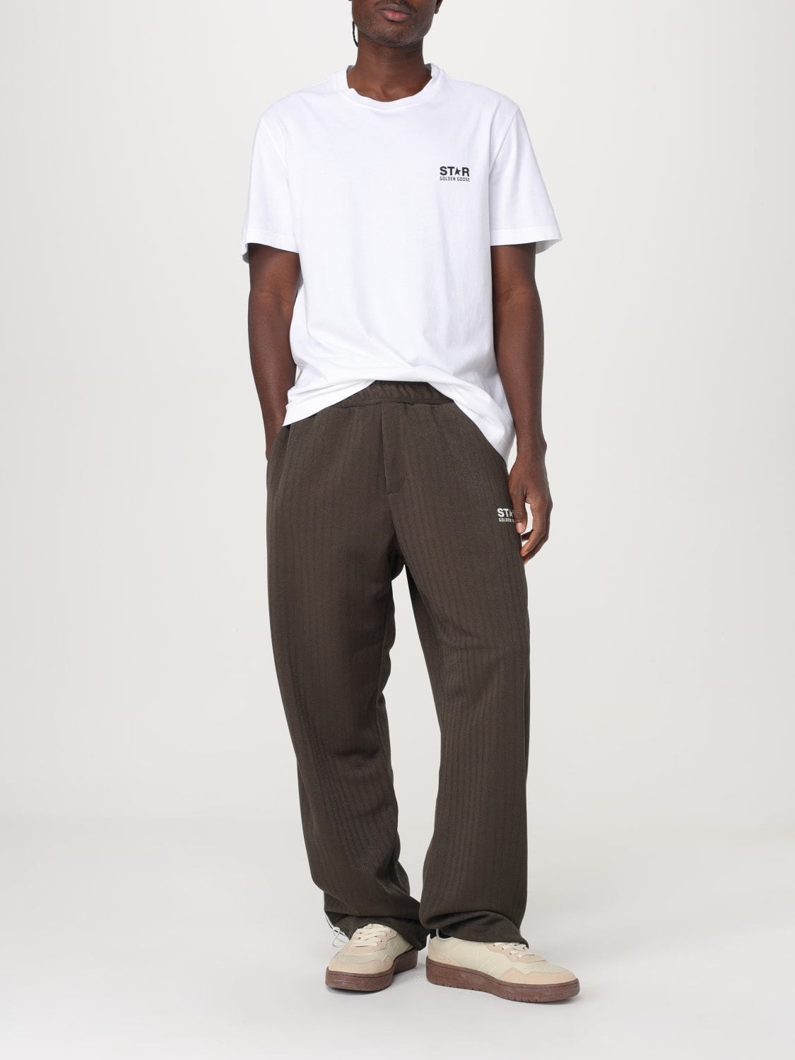 GOLDEN GOOSE PANTS: Pants men Golden Goose, Military - Img 2