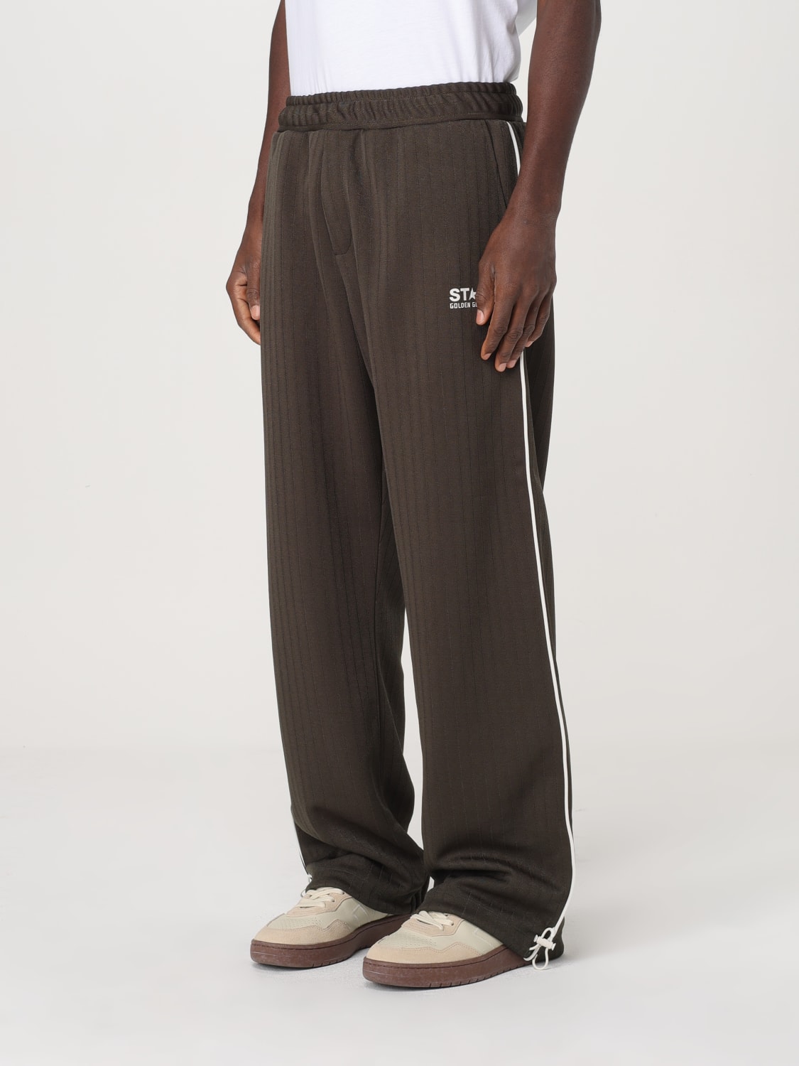 GOLDEN GOOSE PANTS: Pants men Golden Goose, Military - Img 4