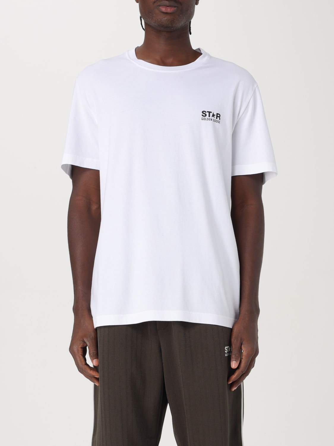 GOLDEN GOOSE T-SHIRT: T-shirt men Golden Goose, White - Img 1