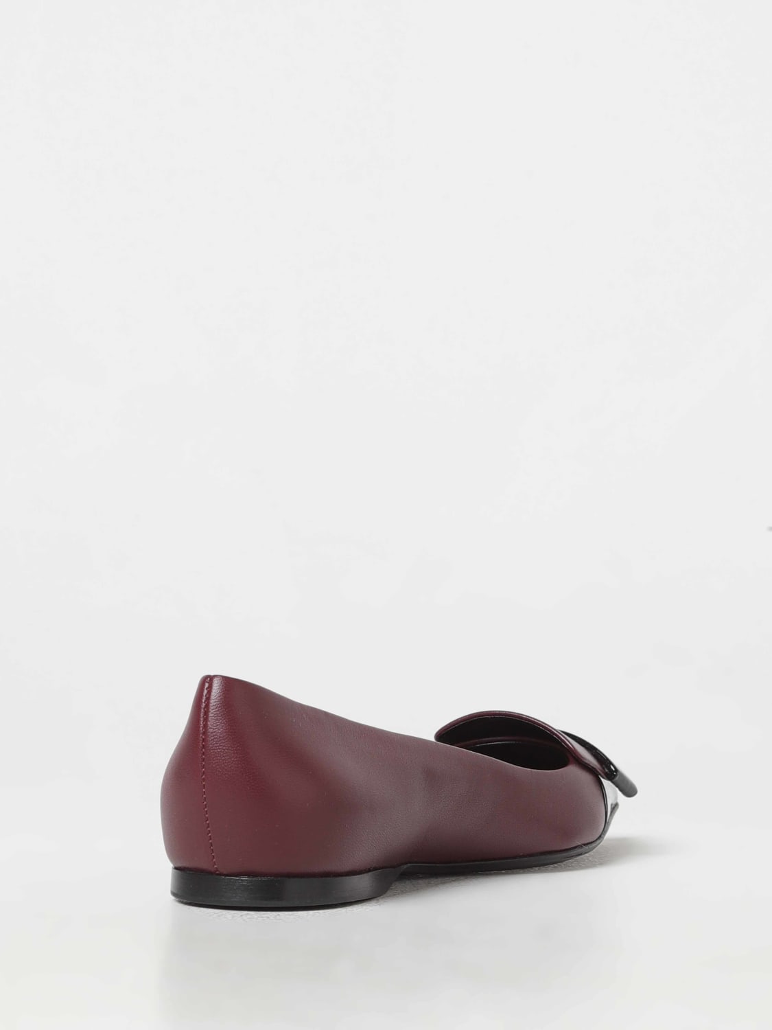 SERGIO ROSSI BALLET FLATS: Shoes woman Sergio Rossi, Burgundy - Img 3