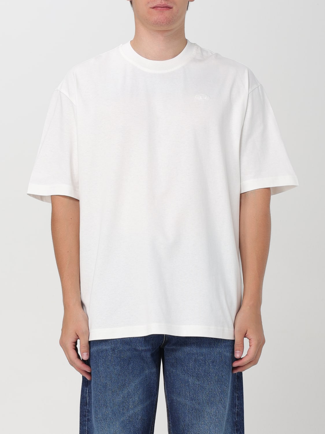 DIESEL T-SHIRT: T-shirt men Diesel, White - Img 1