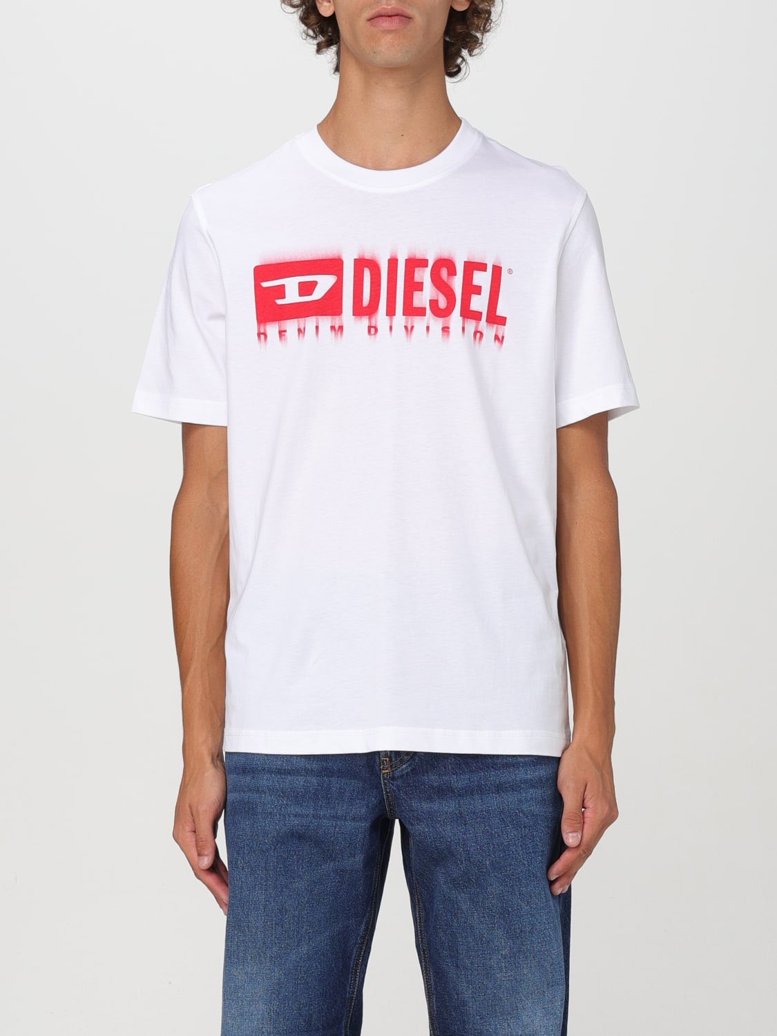 Giglio T-shirt Diesel in cotone con logo