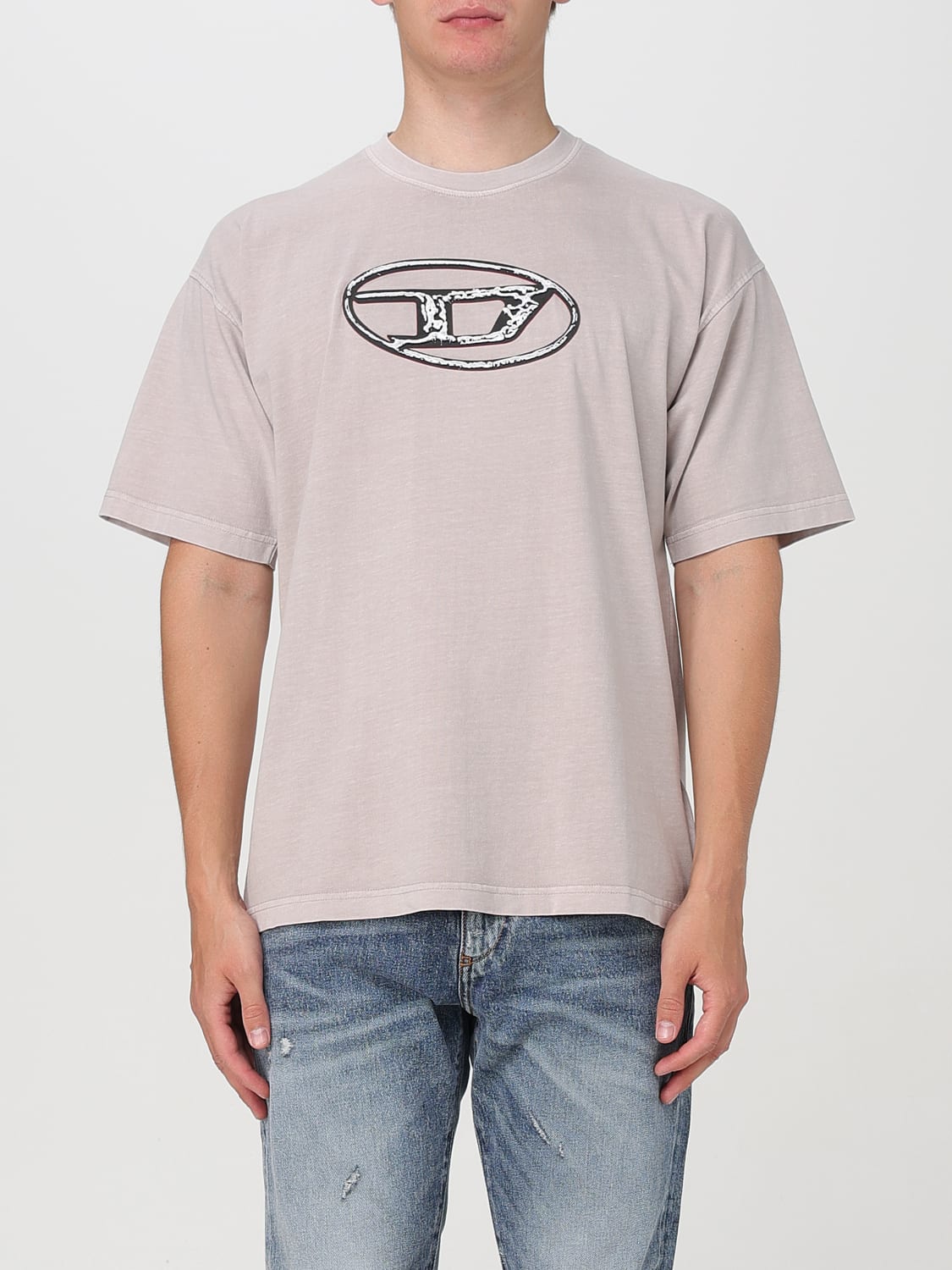 Giglio T-shirt Oval D Diesel in cotone