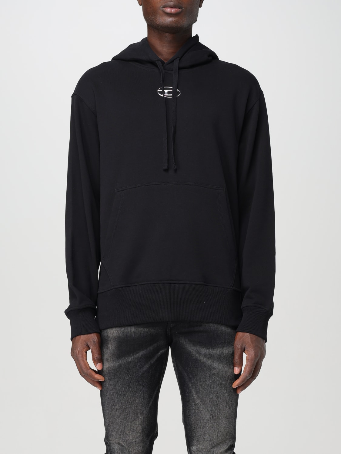 DIESEL SWEATSHIRT: Sweatshirt men Diesel, Black - Img 1