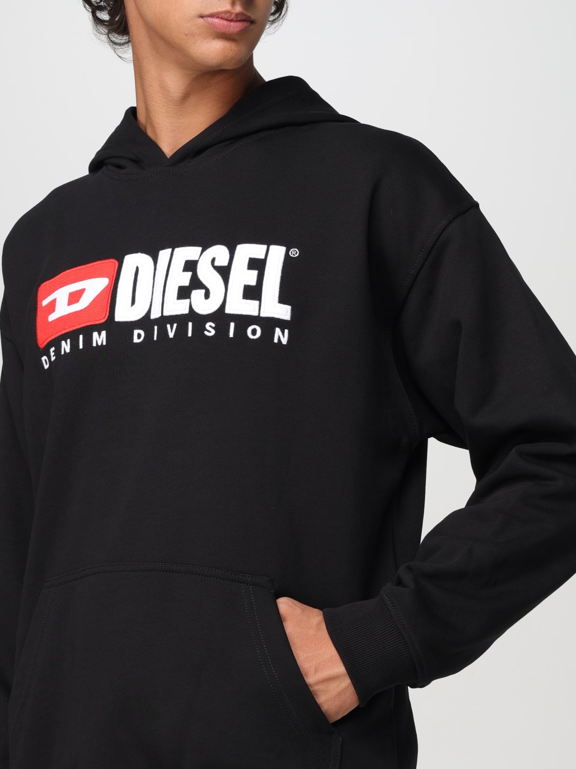 DIESEL SWEATSHIRT: Sweatshirt men Diesel, Black - Img 4