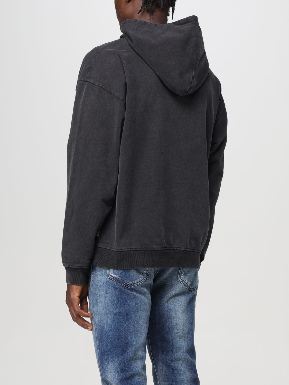 DIESEL SWEATSHIRT: Sweatshirt men Diesel, Black - Img 3