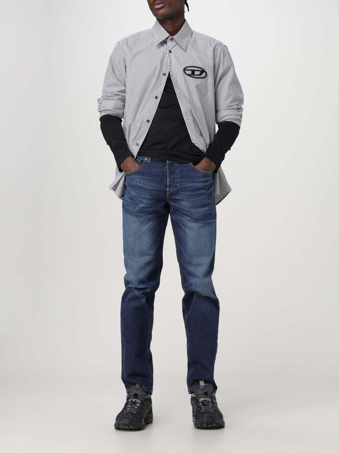 DIESEL JEANS: Jeans homme Diesel, Denim - Img 2