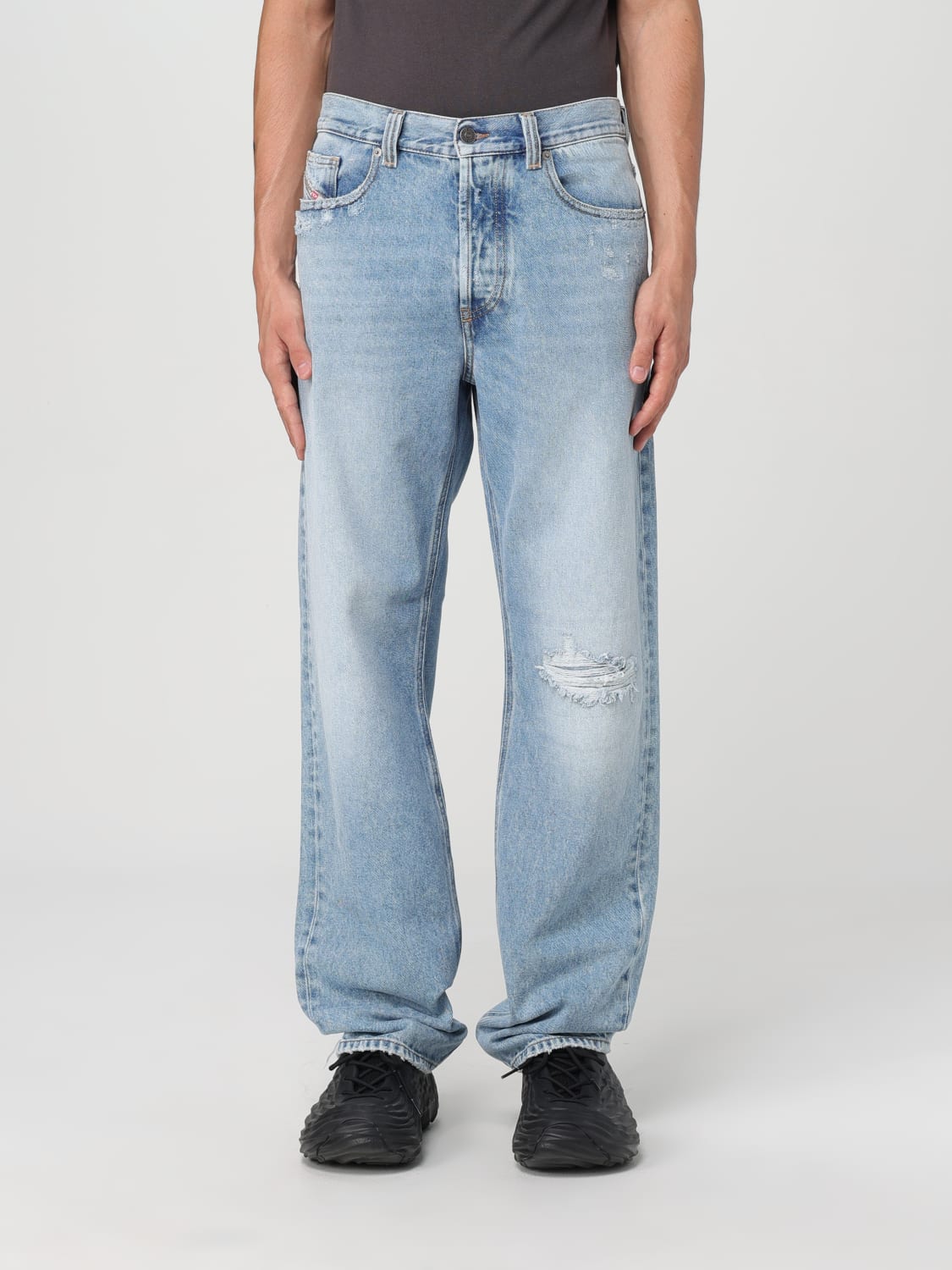 DIESEL JEANS: Jeans men Diesel, Stone Washed - Img 1