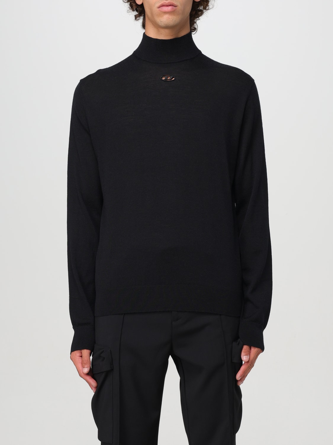 DIESEL SWEATER: Sweater men Diesel, Black - Img 1