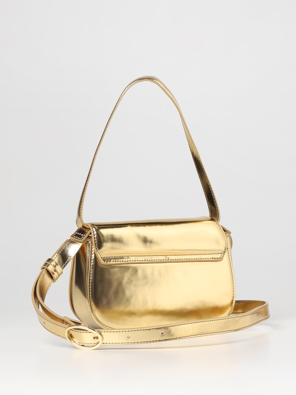 DIESEL MINI-TASCHE: Schultertasche damen Diesel, Gelb - Img 2