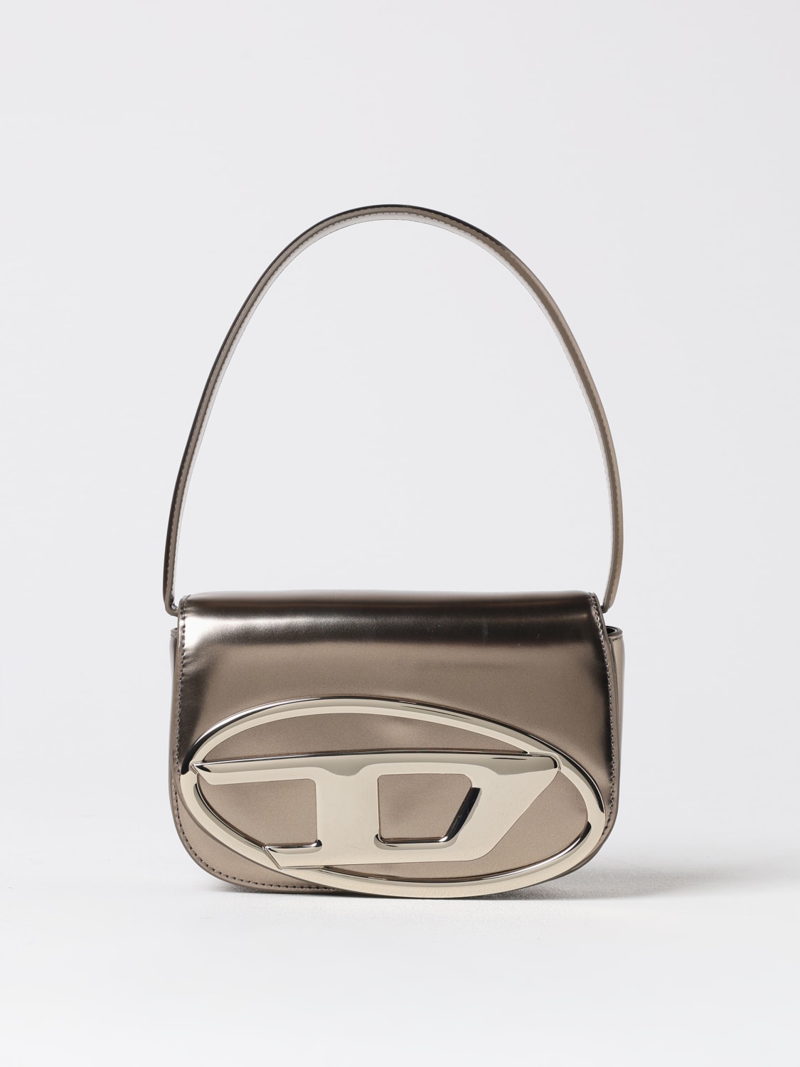 DIESEL MINI BAG: Shoulder bag woman Diesel, Bronze - Img 1