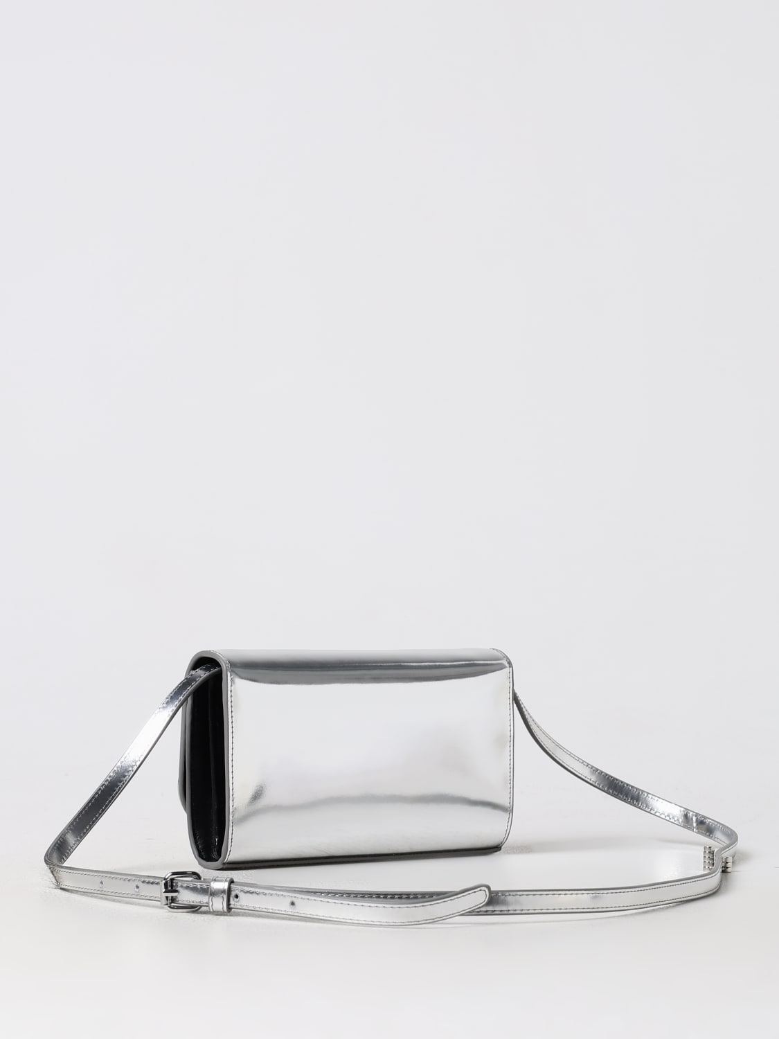 DIESEL MINI BAG: Shoulder bag woman Diesel, Silver - Img 3